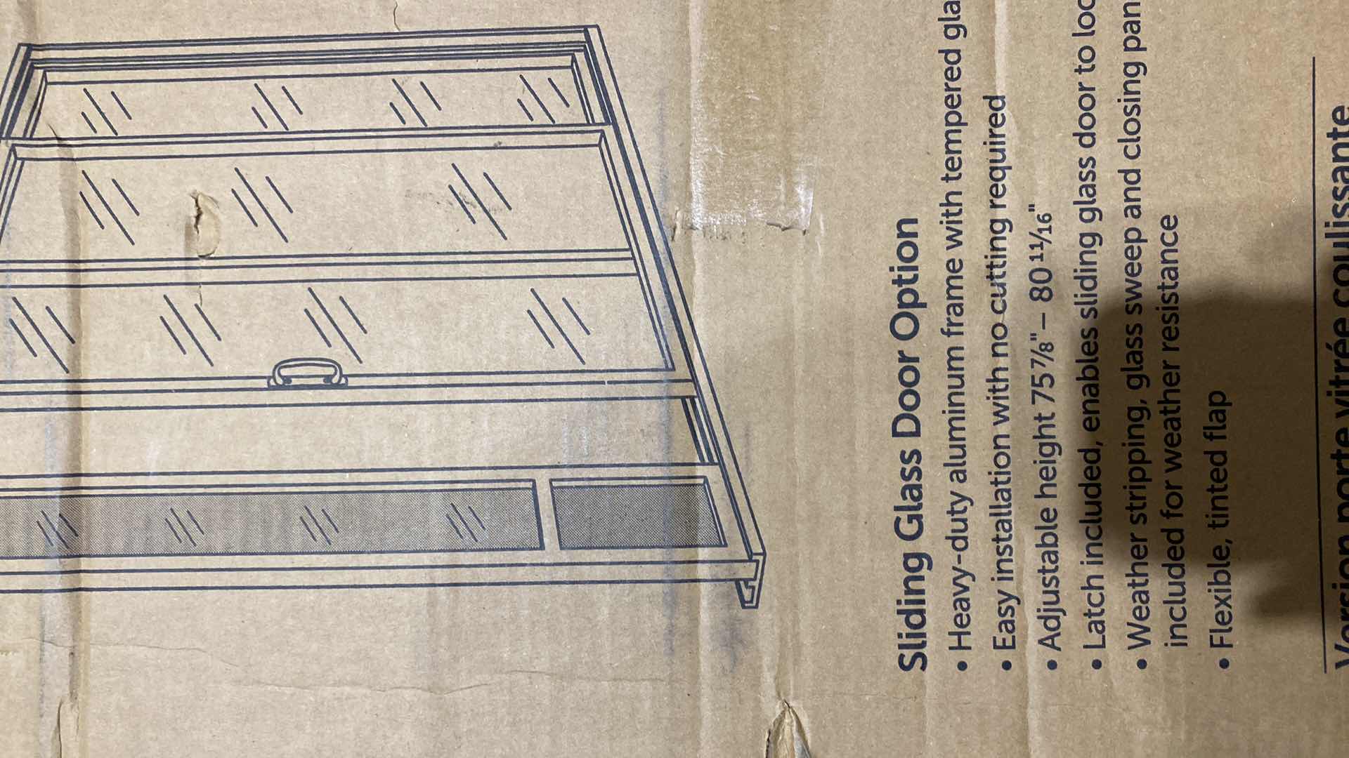 Photo 1 of PET SAFE LARGE SLIDING DOOR DOG DOOR