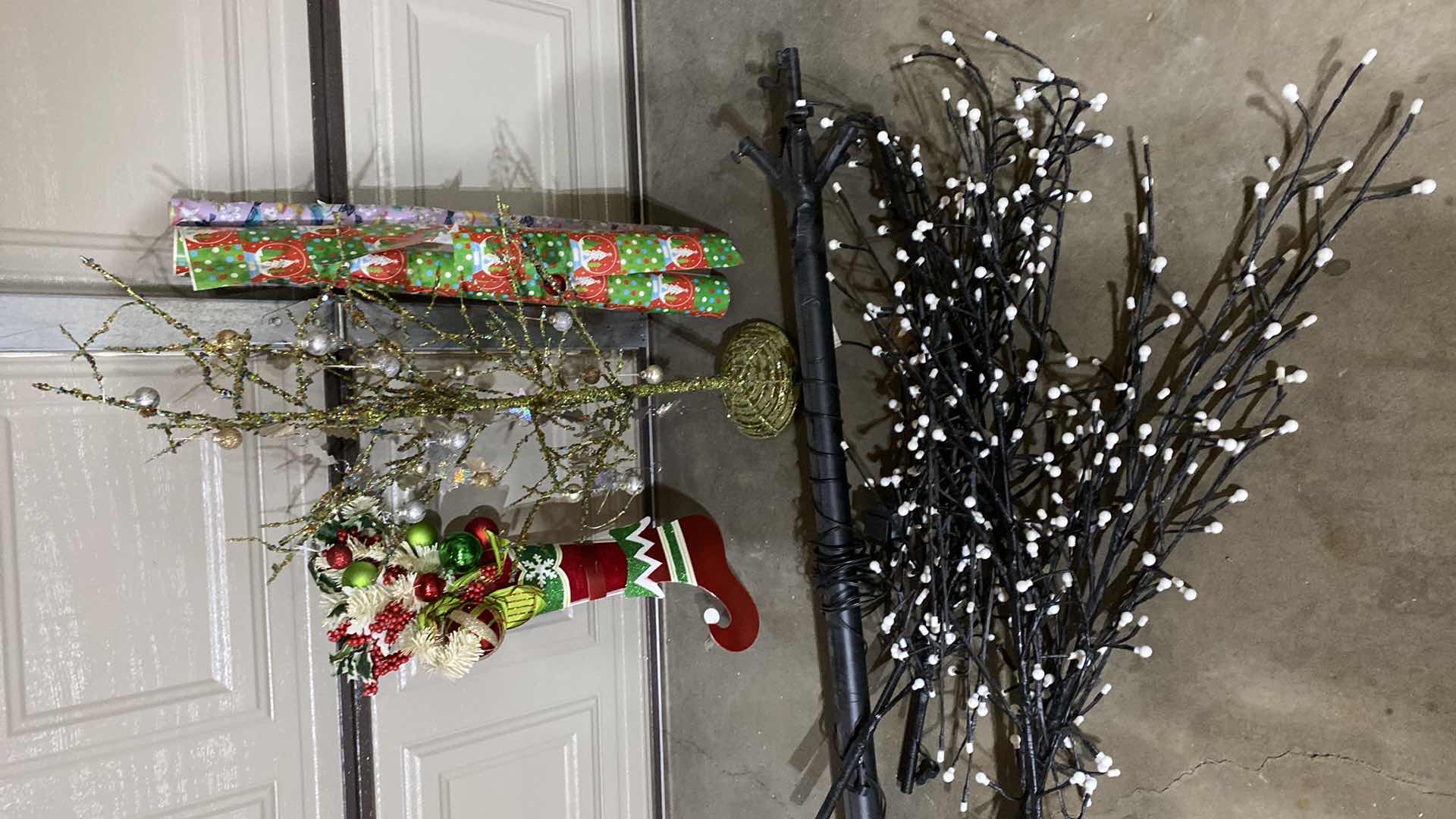 Photo 1 of HOLIDAY DECOR HALLOWEEN TREE CHRISTMAS TREE STOCKING