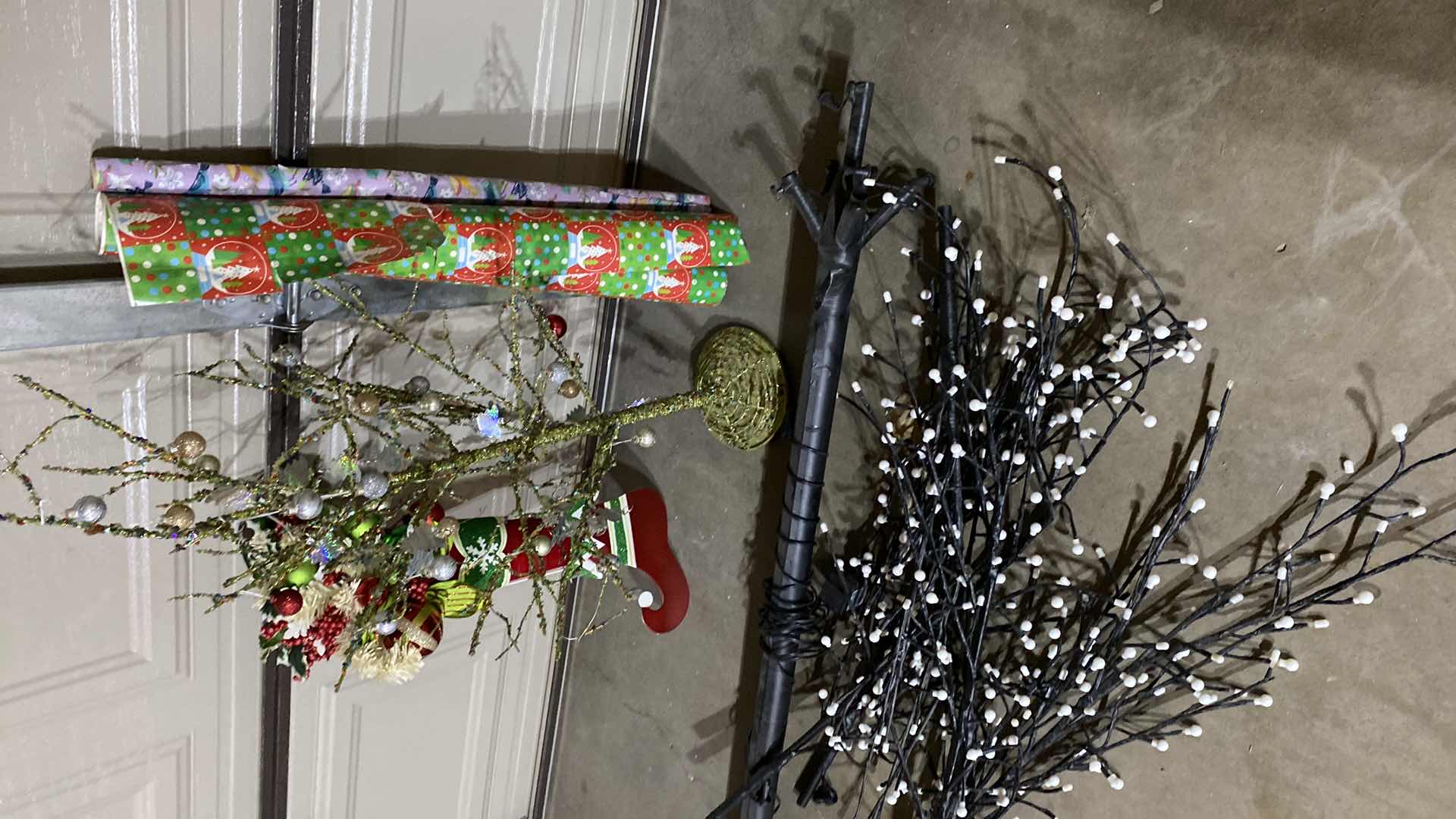 Photo 1 of HOLIDAY DECOR HALLOWEEN TREE CHRISTMAS TREE STOCKING