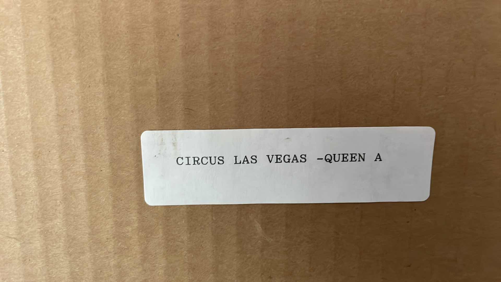 Photo 1 of FRAMED CIRCUS LAS VEGAS PRINT ARTWORK 30”x 24”H FRAMED CAMEL PRINT 27”x 27”H