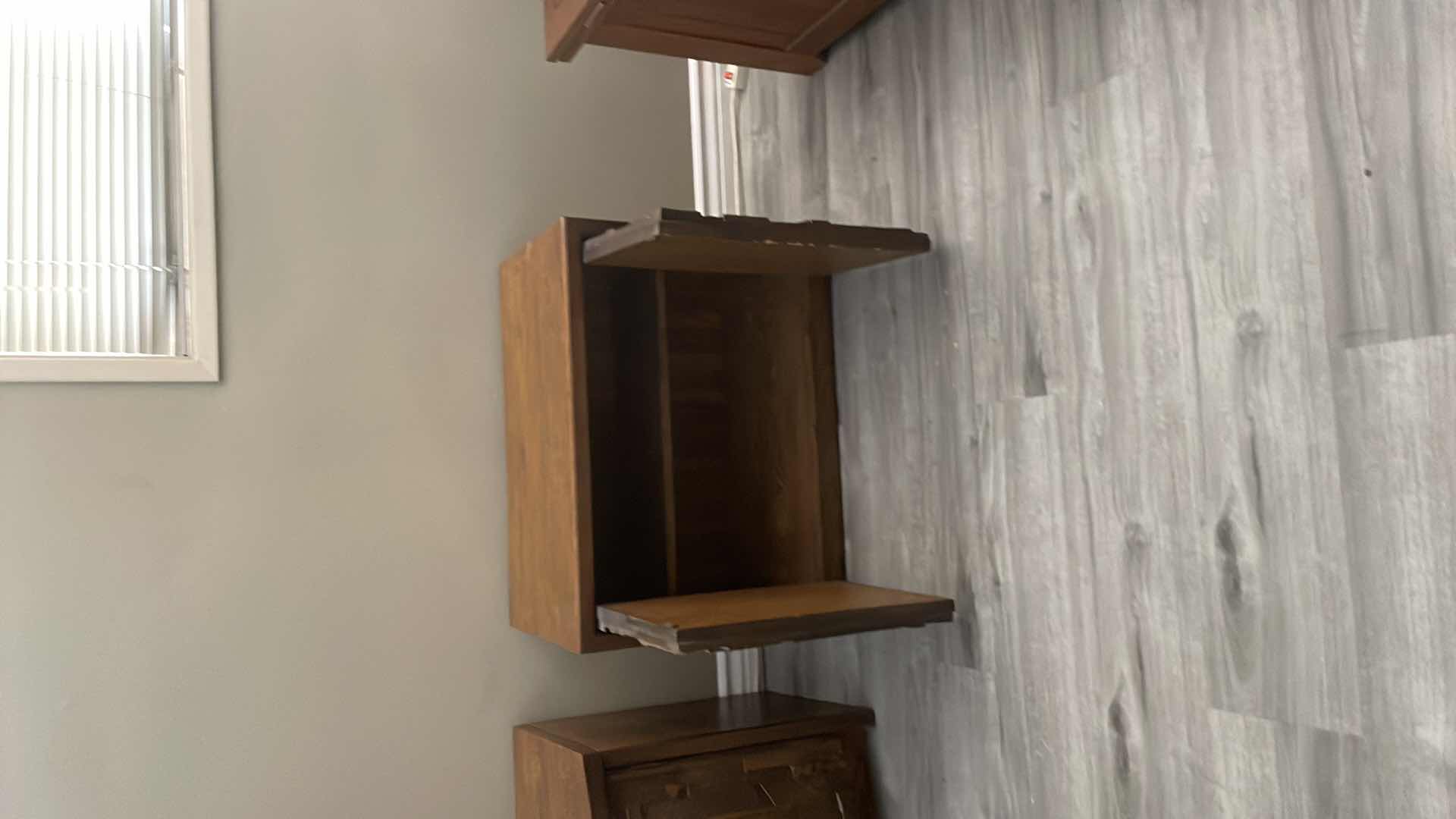View 2 of VINTAGE MID 20TH CENTURY PAUL EVANS STYLE LANE PUEBLO BRUTALIST NIGHTSTAND 28" X 16" H 22"