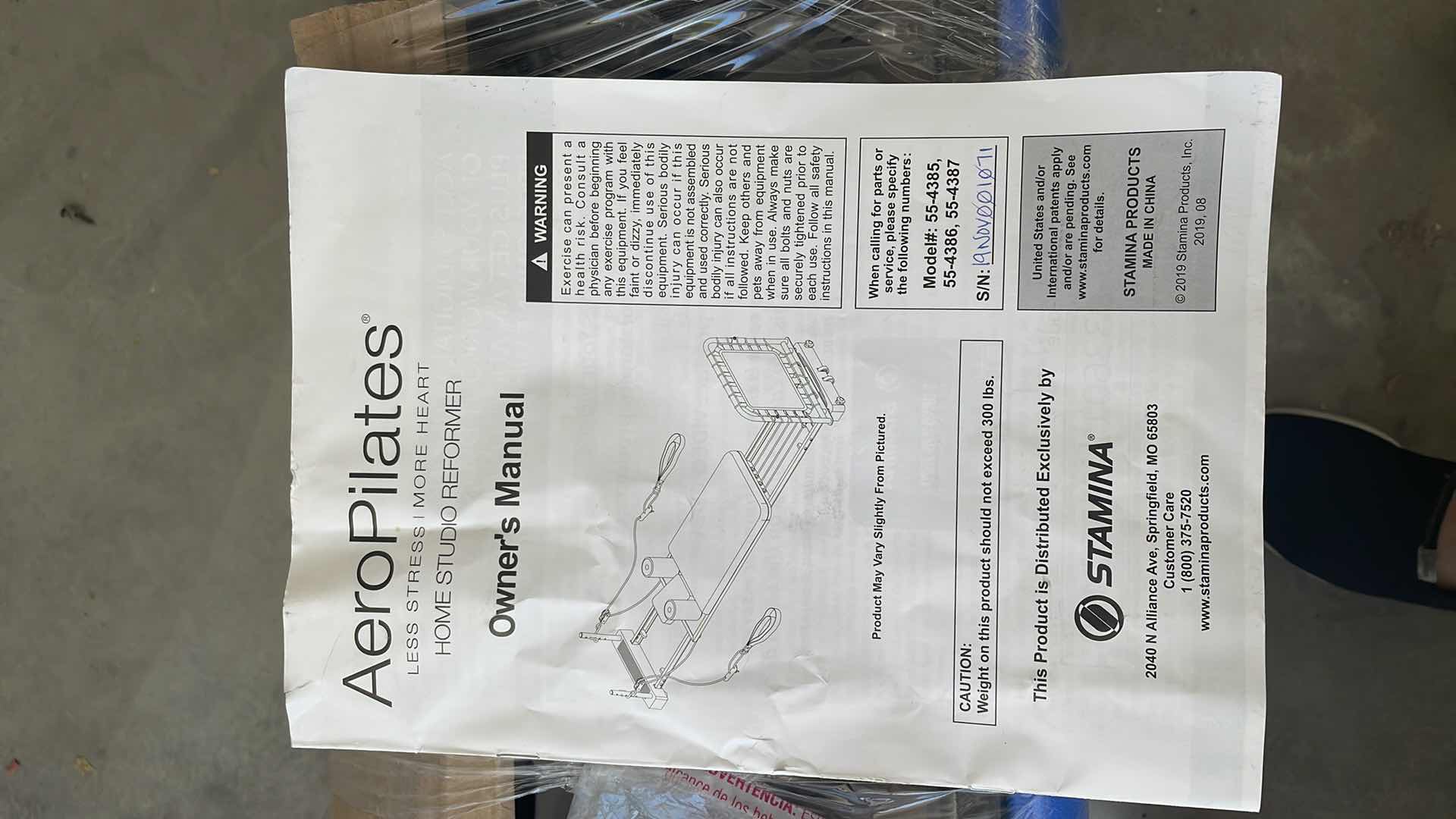 Photo 1 of AERO PILATES HOME STUDIO REFORMER 86" x 21" x 26"