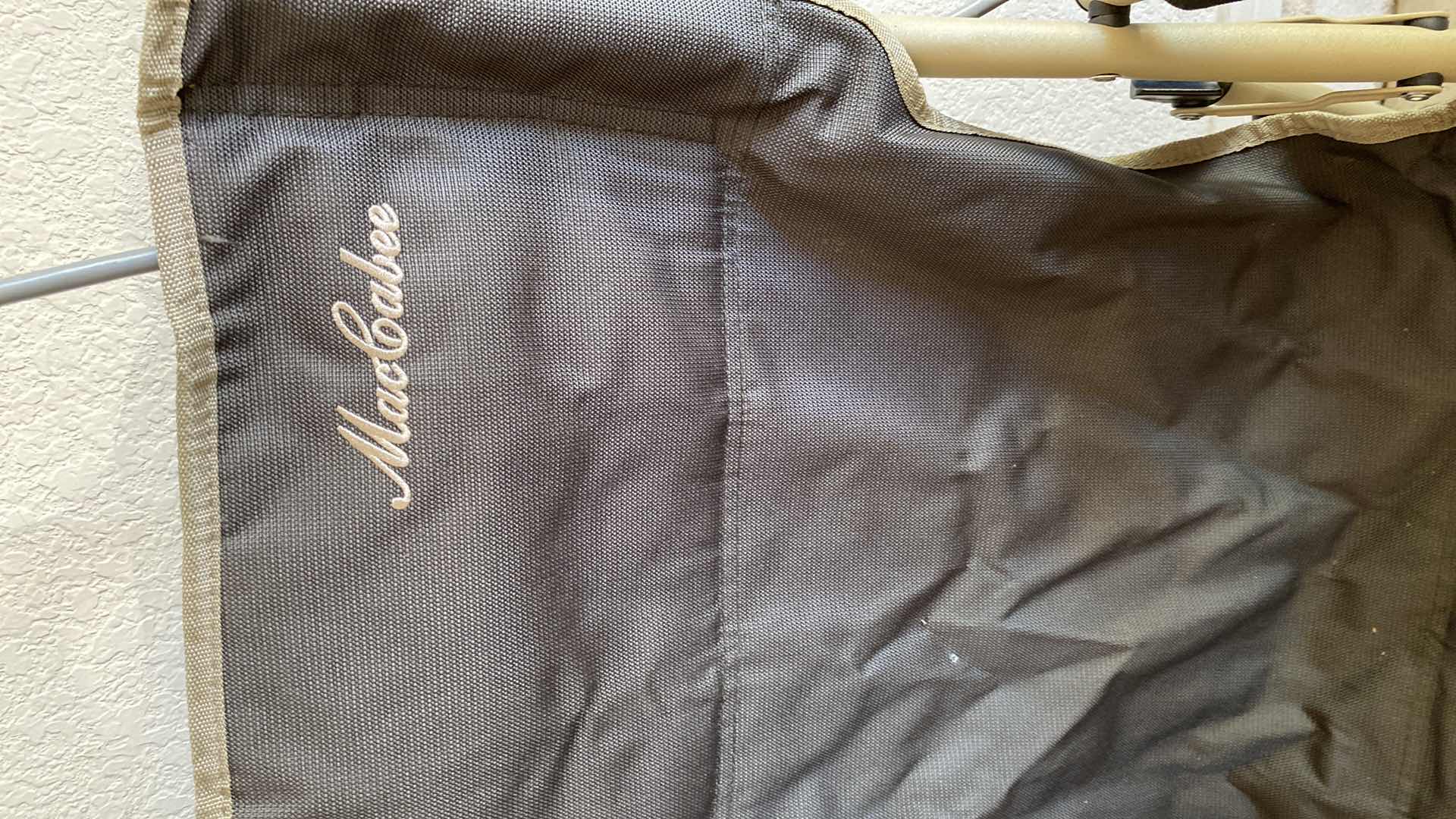 Photo 1 of MAC CABEE DOUBLE FOLDING CHAIR WITH DRINK HOLDER AND BAG