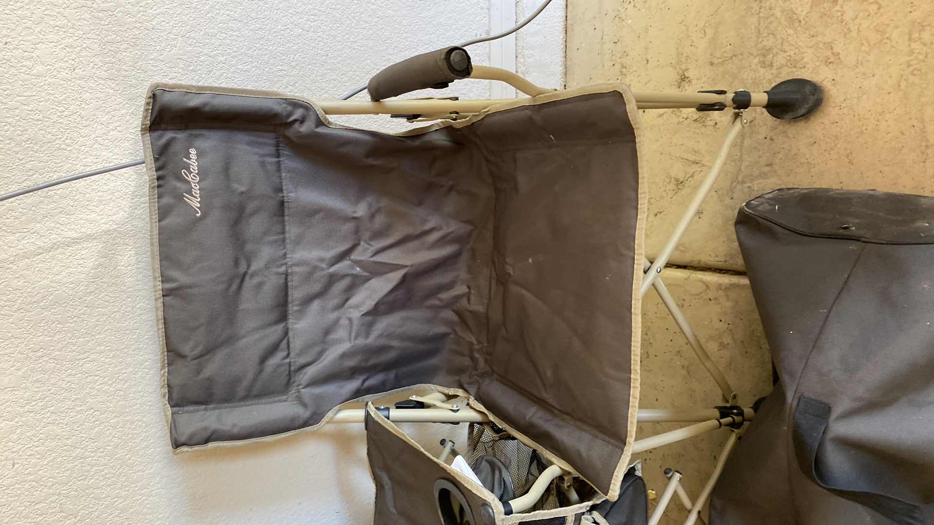 Photo 1 of MAC CABEE DOUBLE FOLDING CHAIR WITH DRINK HOLDER AND BAG