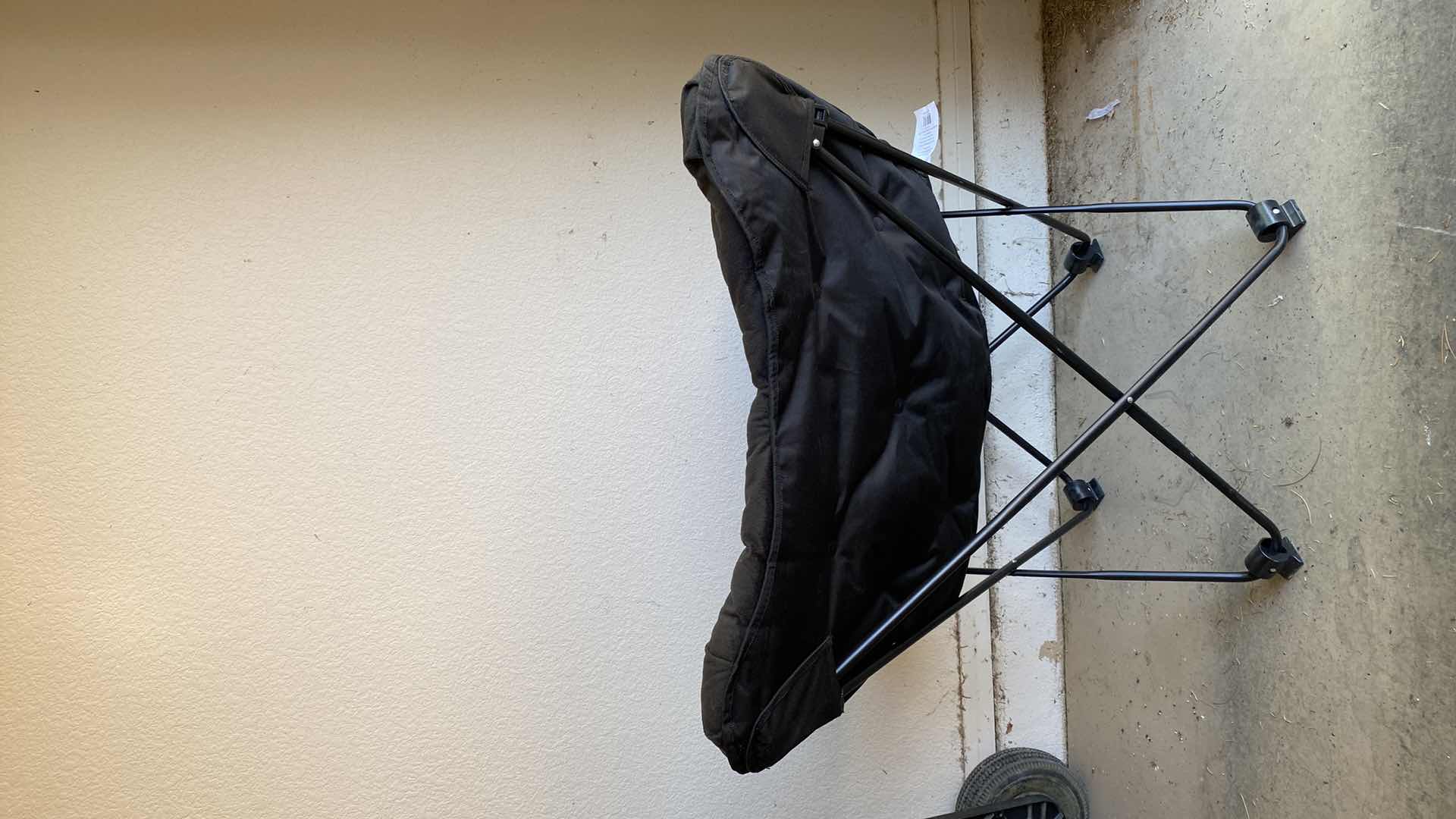 Photo 1 of FOLDING CHAIR WITH BLACK COVER