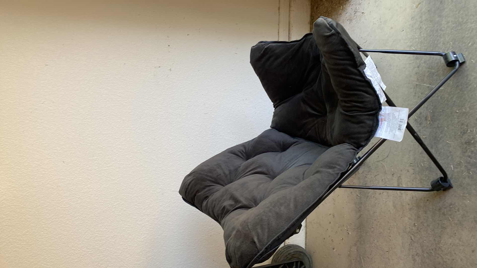 Photo 1 of FOLDING CHAIR WITH BLACK COVER