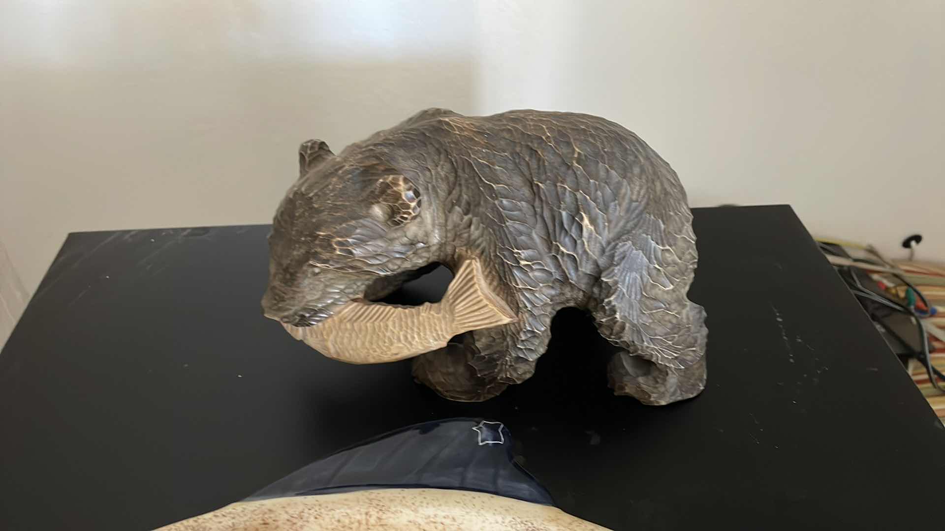 Photo 1 of TWO BEARS AND FISH DISH 16”