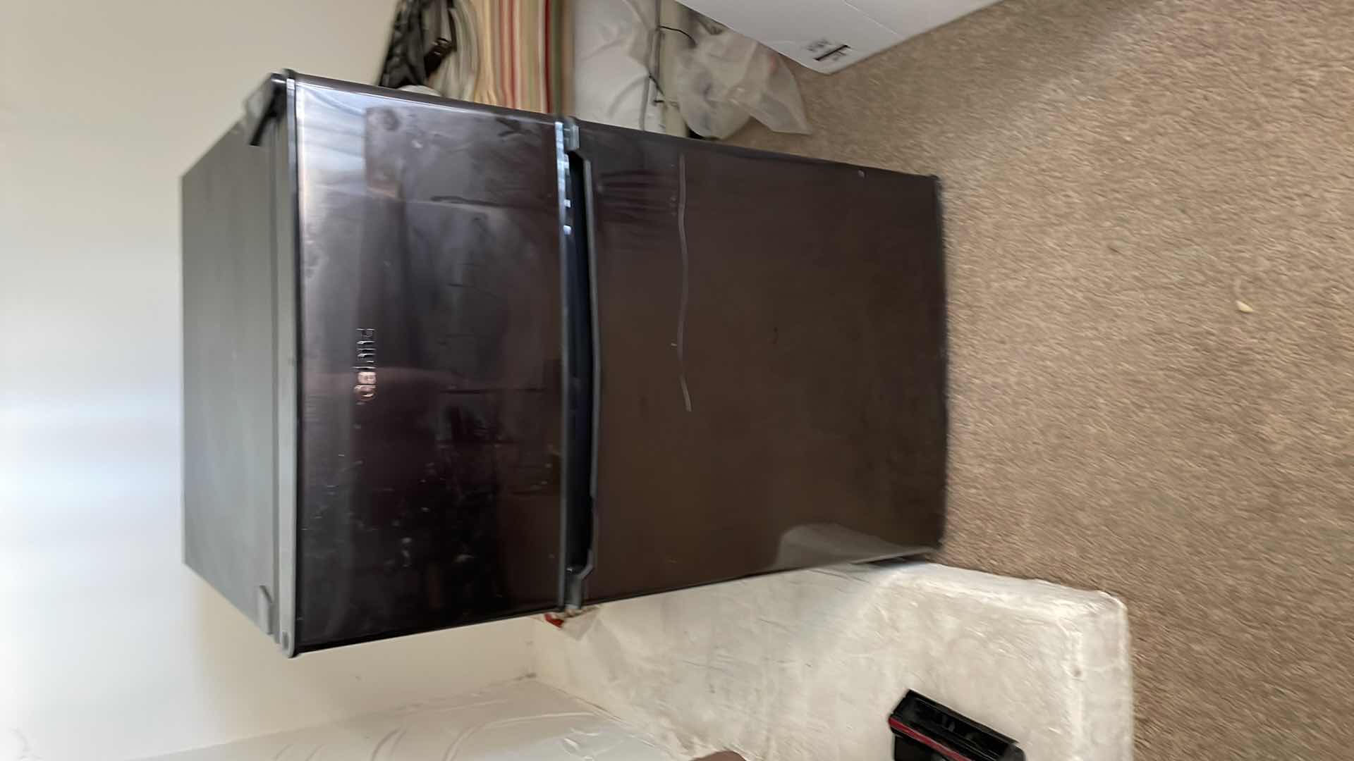 Photo 1 of GALANZ MINI FRIDGE WITH FREEZER 36”