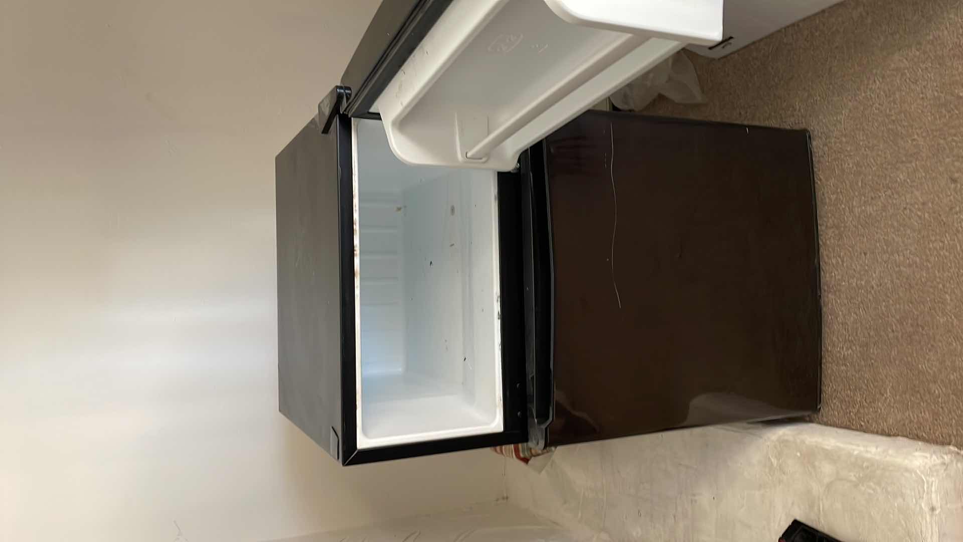 Photo 1 of GALANZ MINI FRIDGE WITH FREEZER 36”