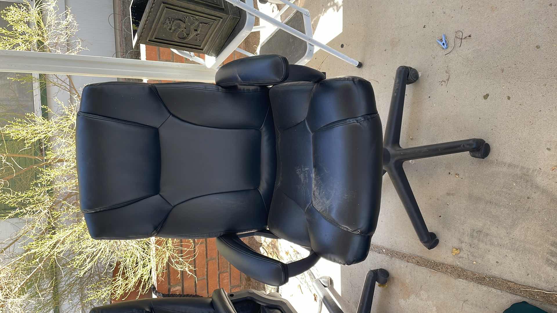 Photo 1 of ADJUSTABLE OFFICE CHAIR WITH WHEELS 45”