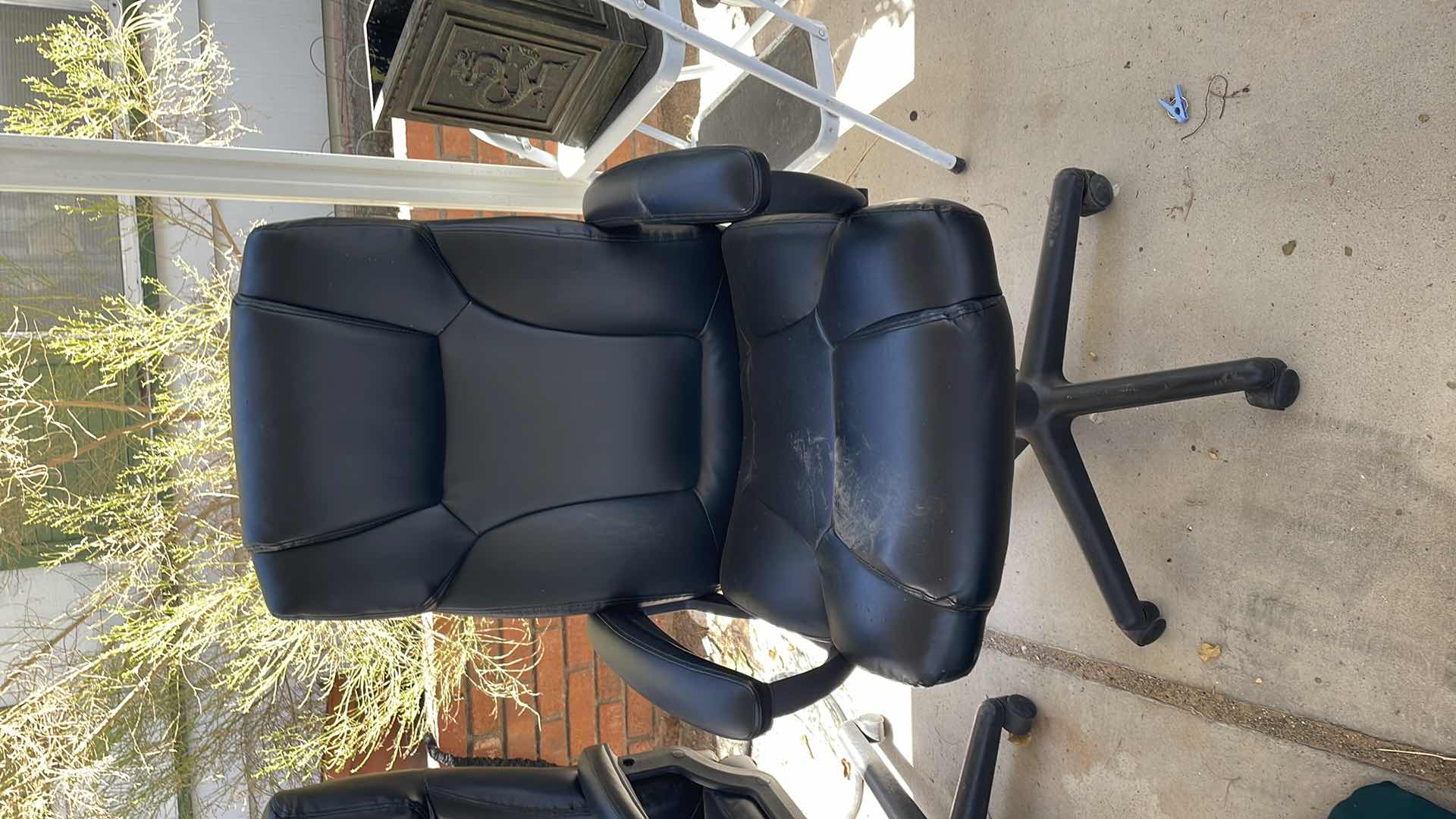 Photo 1 of ADJUSTABLE OFFICE CHAIR WITH WHEELS 45”