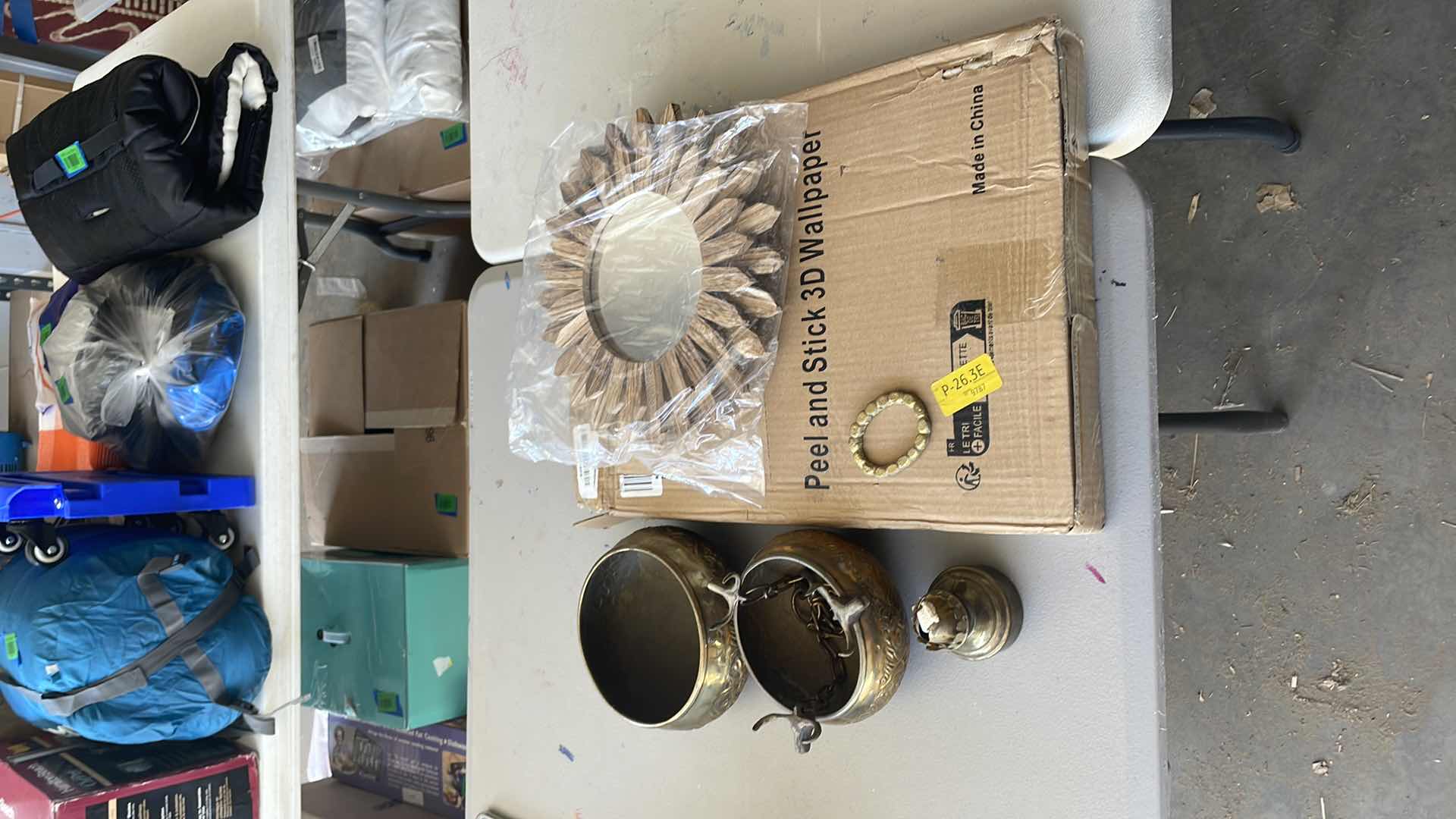 Photo 6 of DECORATING LOT MIRRORS PEEL AND STICK WALLPAPER POTS