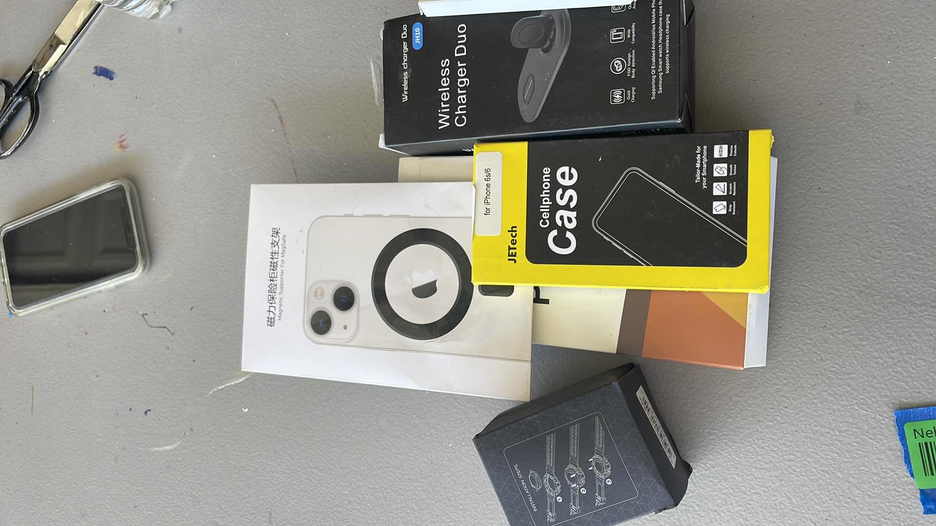 Photo 2 of BOX OF PHONE ACCESSORIES