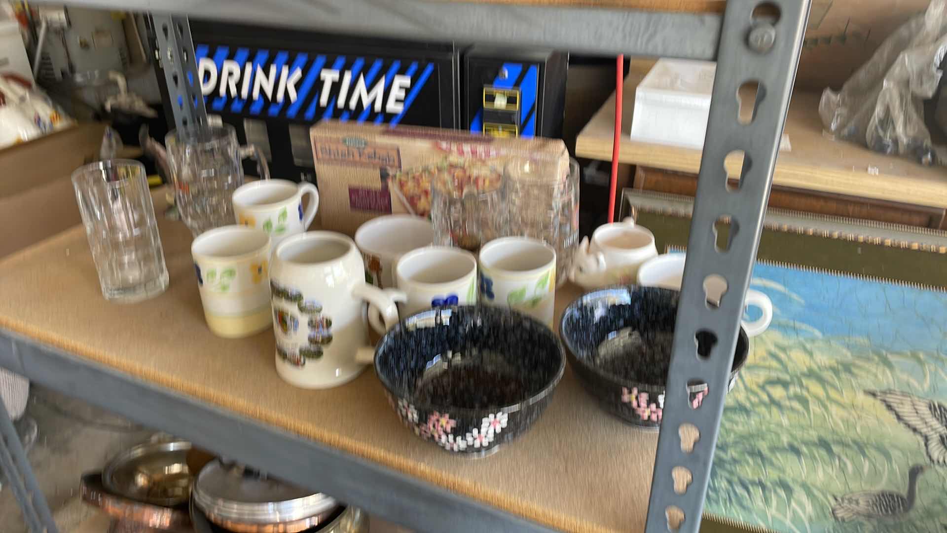 Photo 1 of CONTENTS OF SHELVES