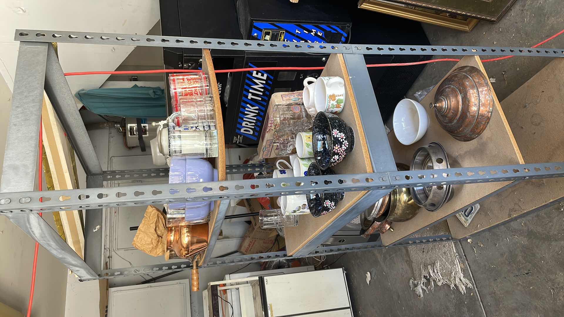 Photo 1 of CONTENTS OF SHELVES