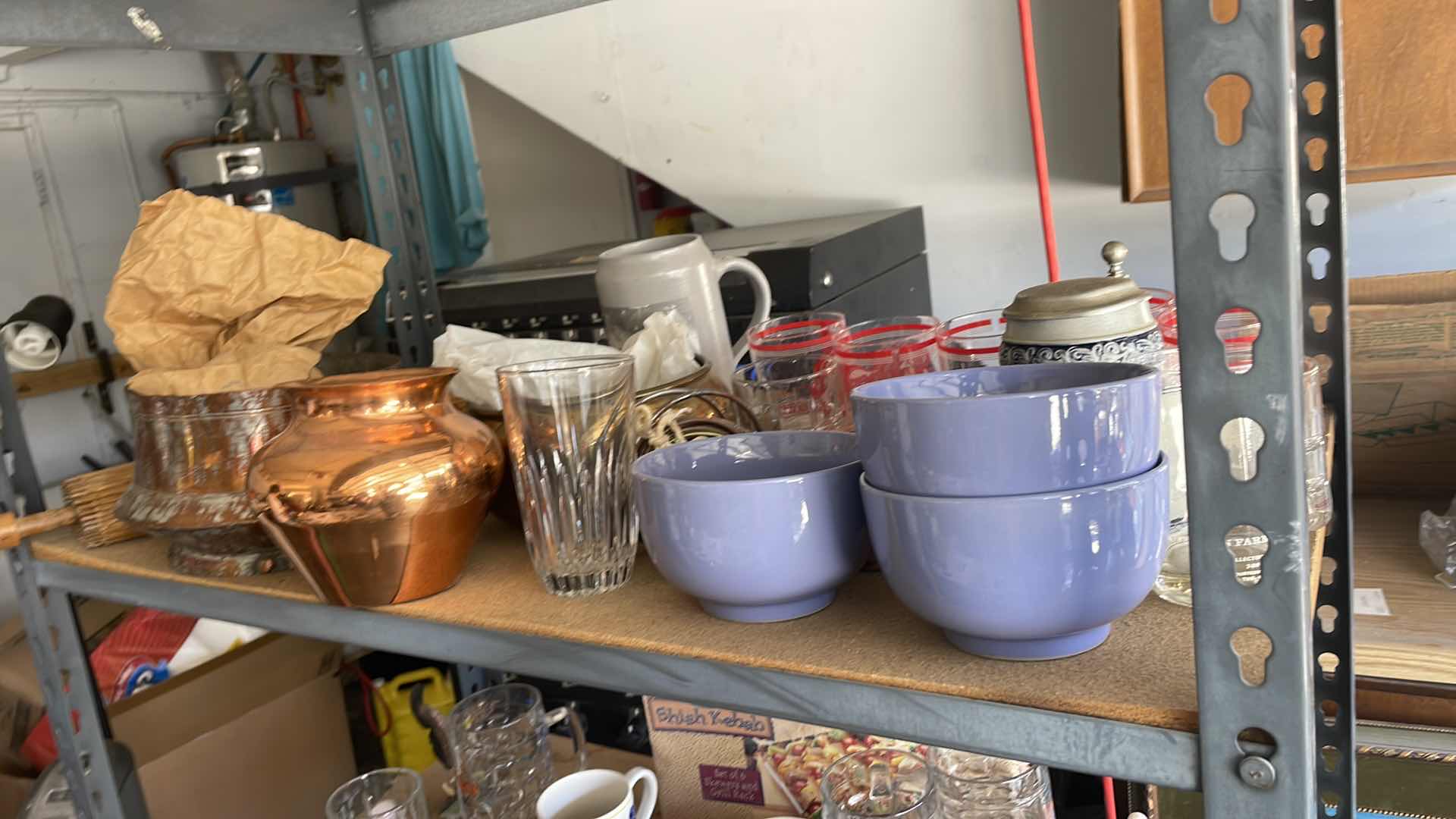 Photo 1 of CONTENTS OF SHELVES