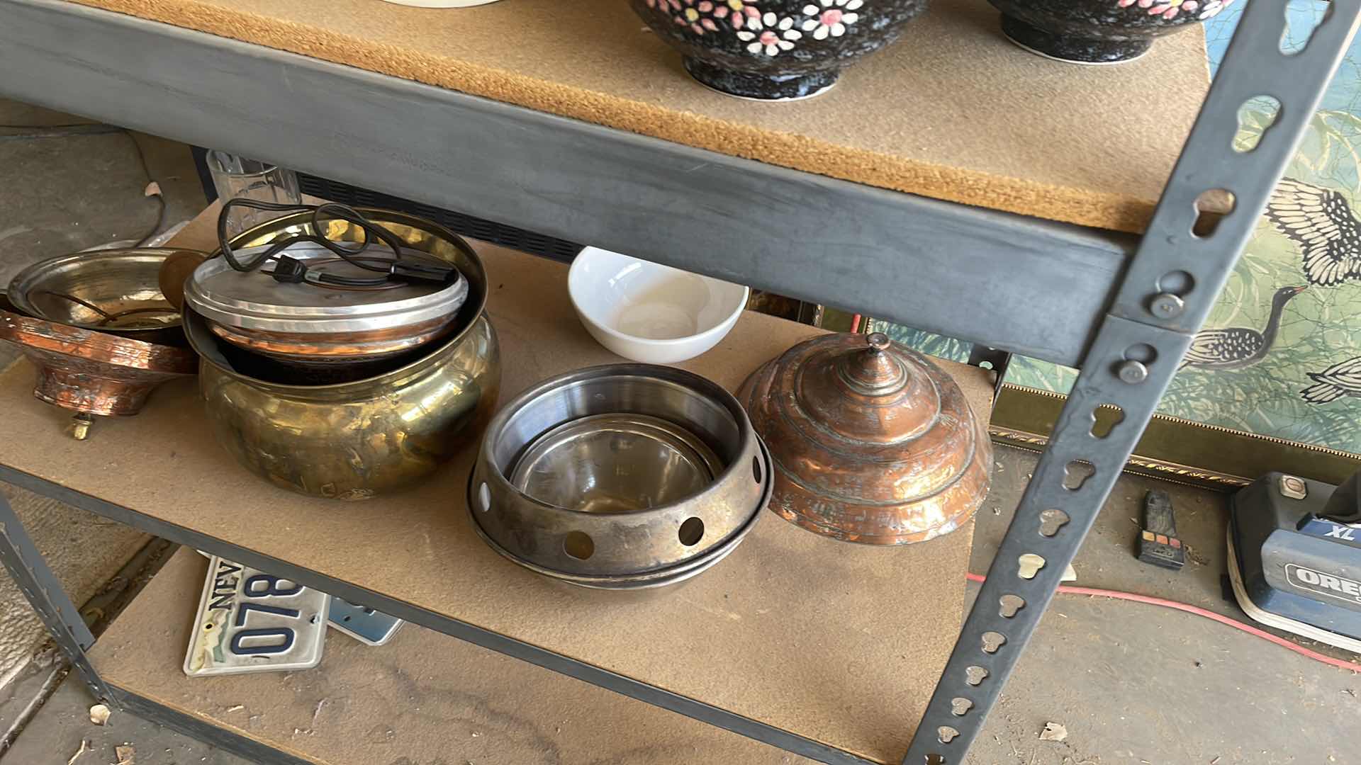 Photo 1 of CONTENTS OF SHELVES