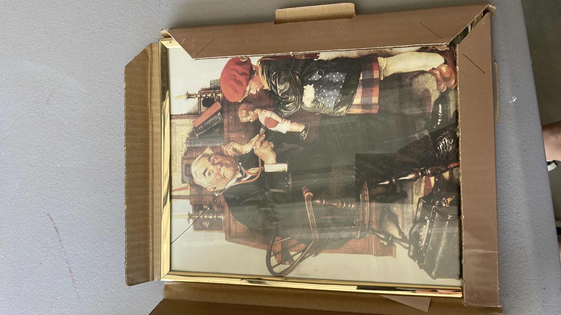 Photo 3 of NORMAN ROCKWELL PRINTS AND PORCELAIN DOLLS