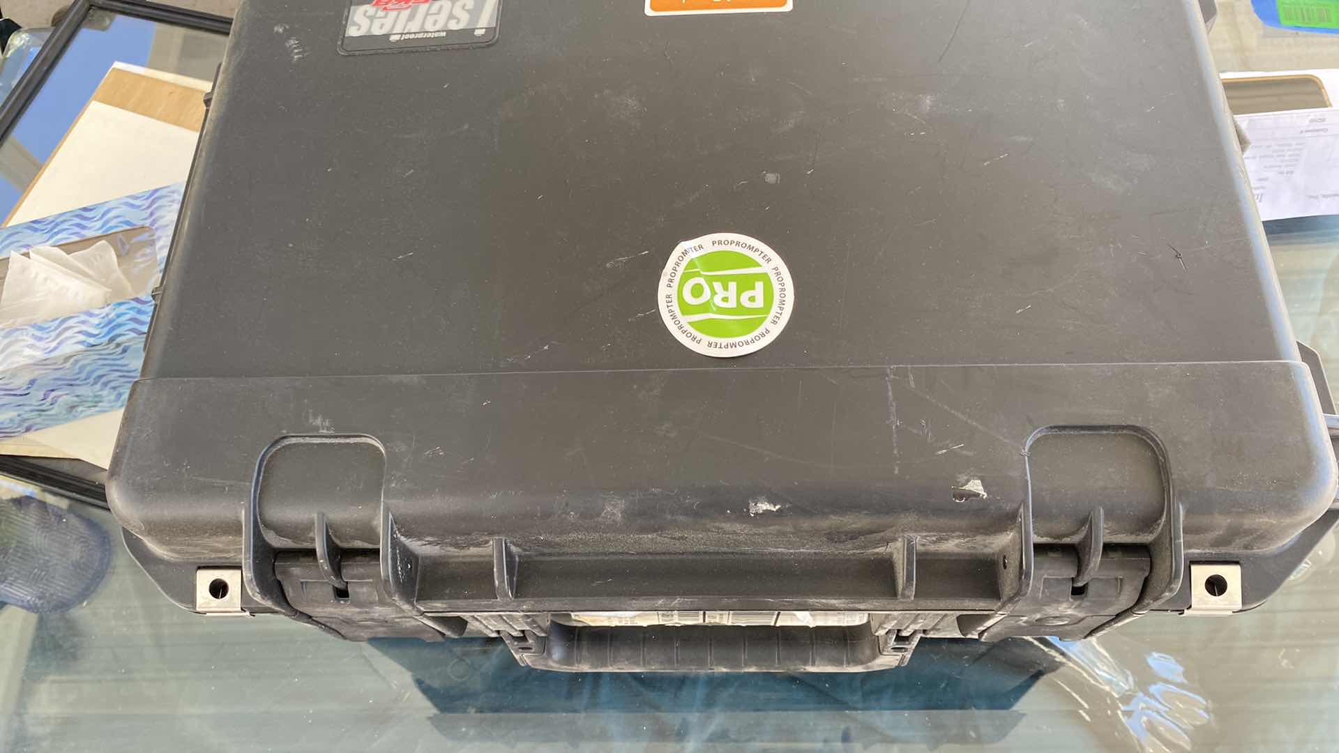 Photo 1 of 15” COLOR LCD FLAT PANEL TELEPROMPTER HEAD FOR FULL SIZE CAMERA FROM STEWART INSTRUMENTS RETAIL $1,075