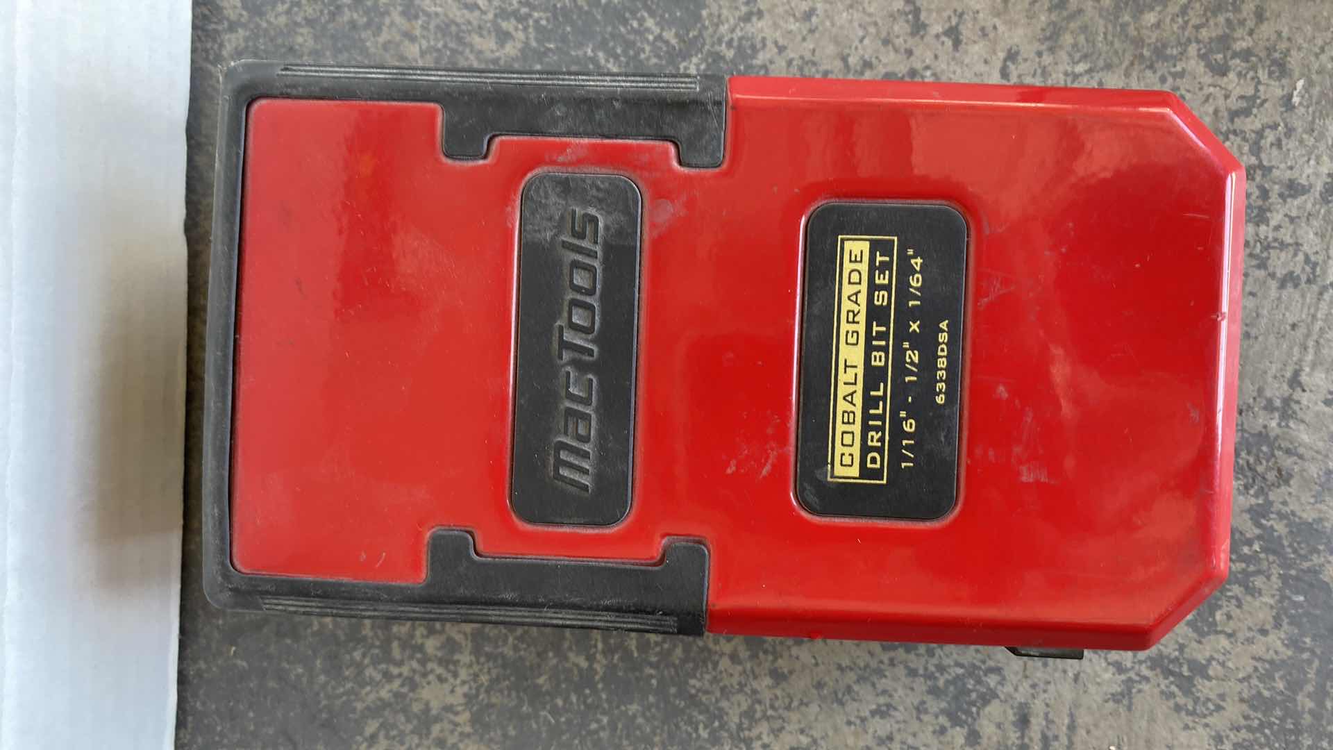 Photo 1 of MAC TOOLS COBALT DRILL BIT SET