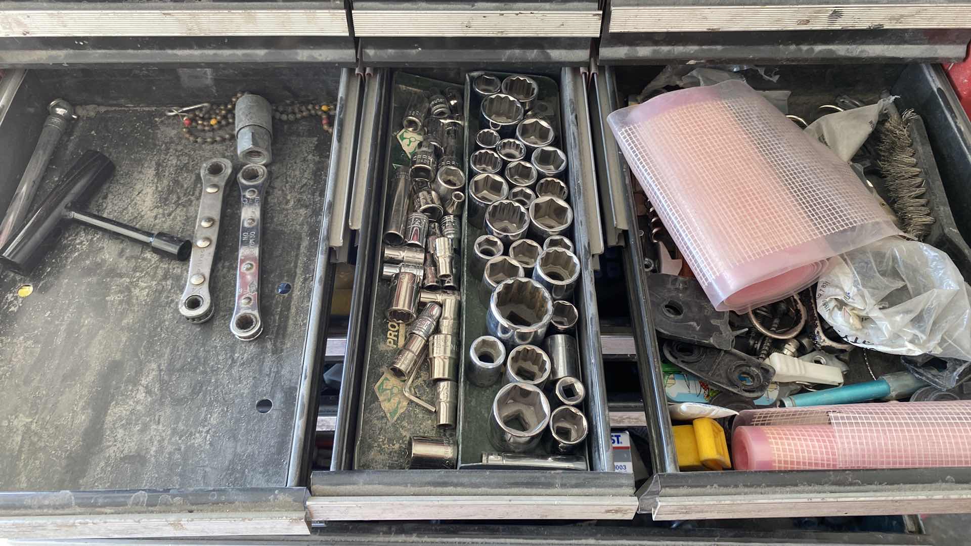 Photo 1 of CRAFTSMAN  TOOL BOX WITH CONTENTS