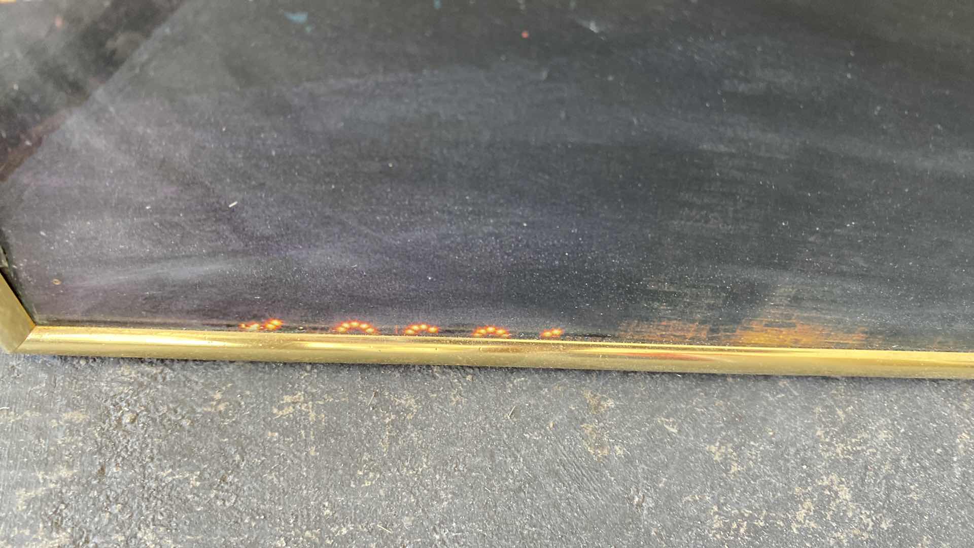 Photo 1 of VINTAGE NEW YORK SKYLINE FRAMED POSTER 36” x 24”