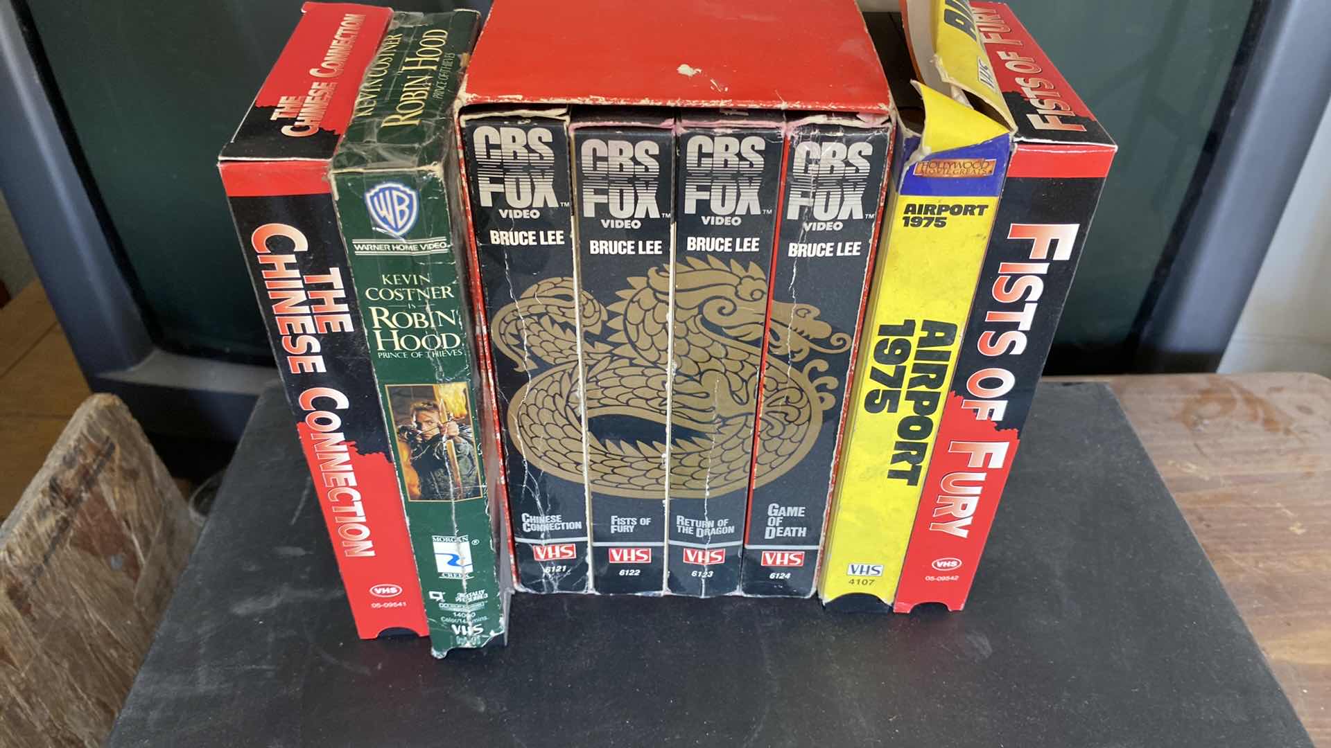 Photo 1 of JVC VCR AND ASSORTED ACTION MOVIES