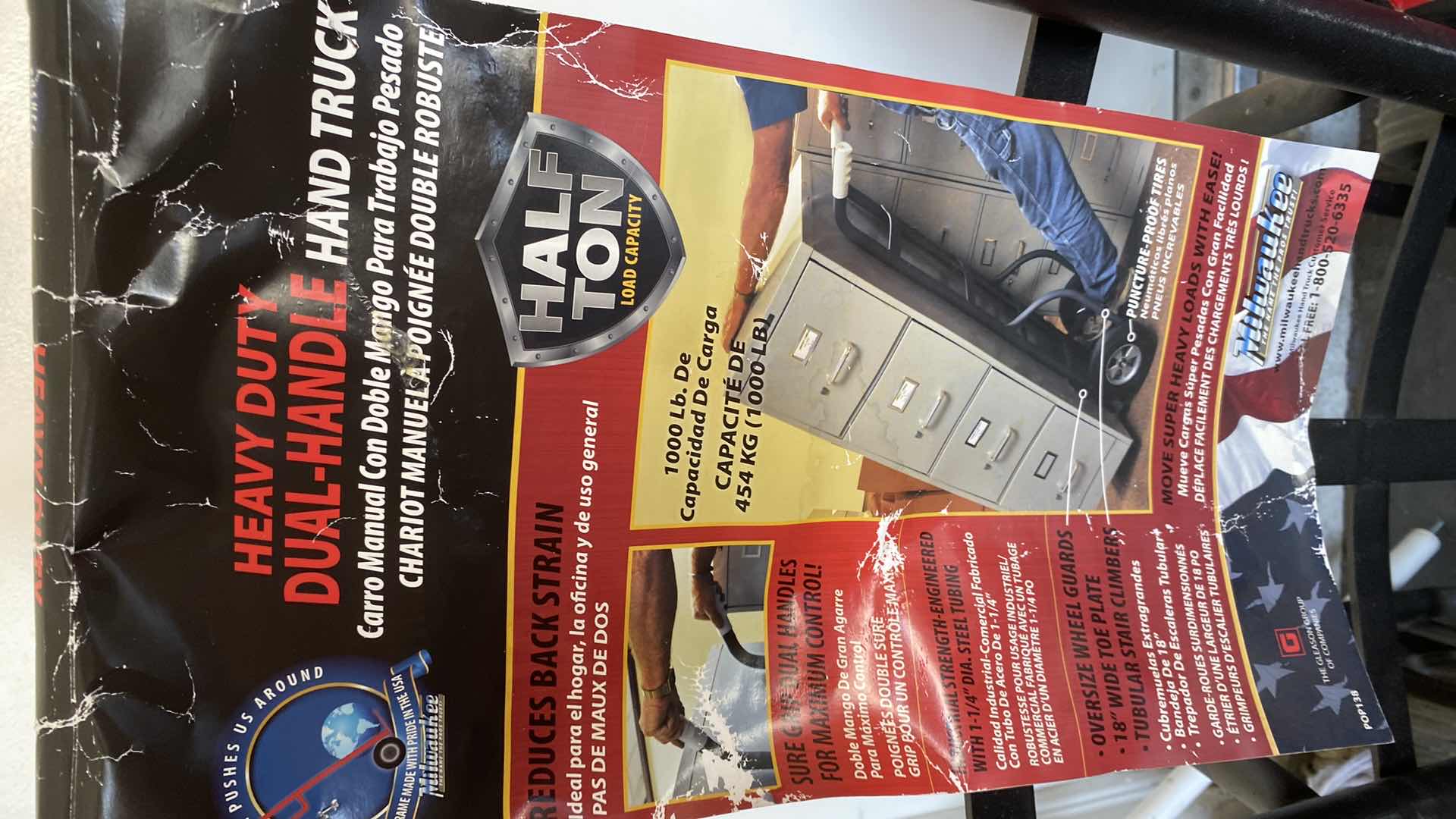 Photo 1 of MILWAUKEE HALF TON LOAD CAPACITY HAND TRUCK