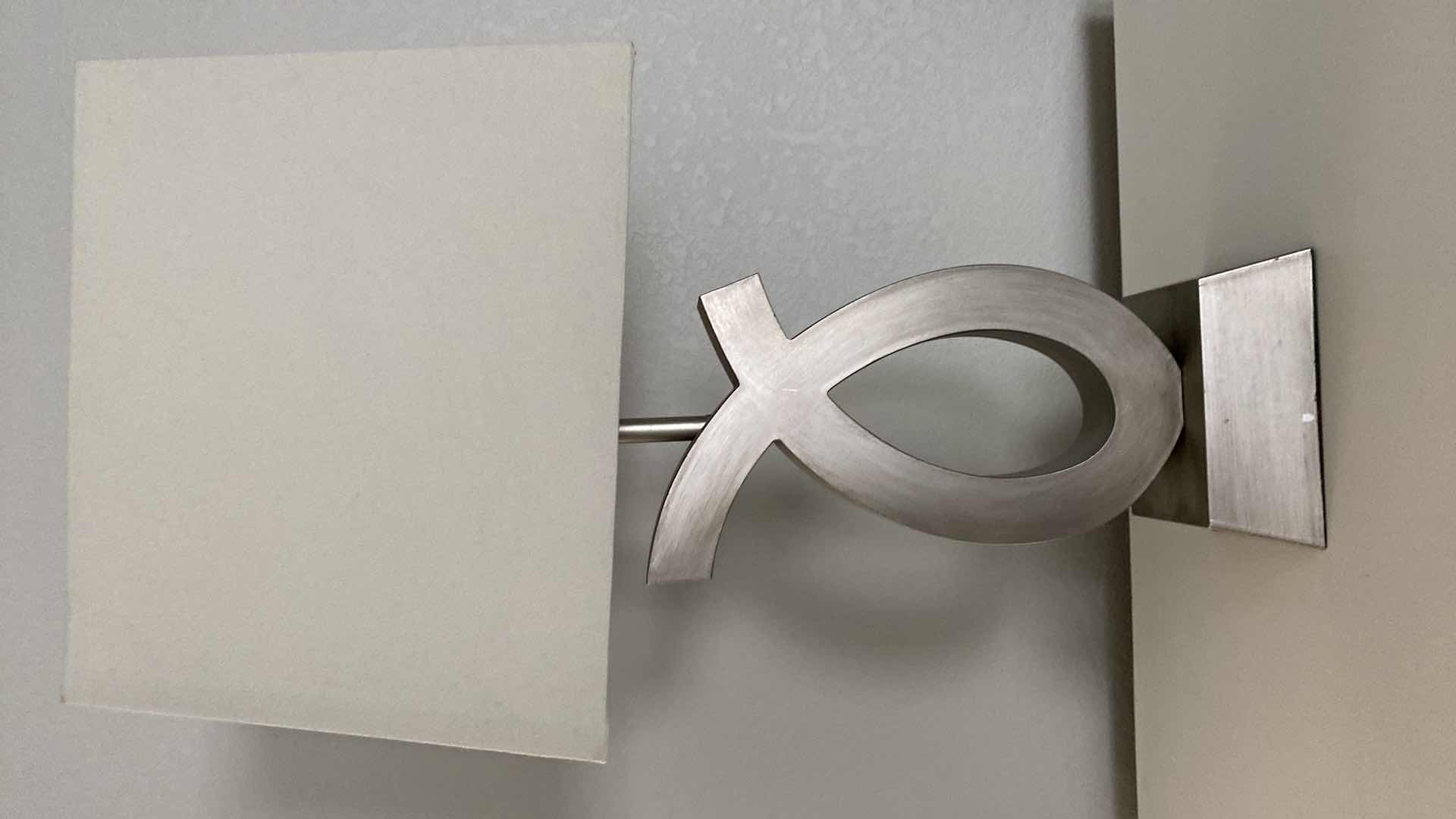 Photo 1 of ASHLEY FURNITURE 5 DRAWER CHEST 29“ x 18“ x H 43 “ AND SILVER TABLE LAMP H 28”