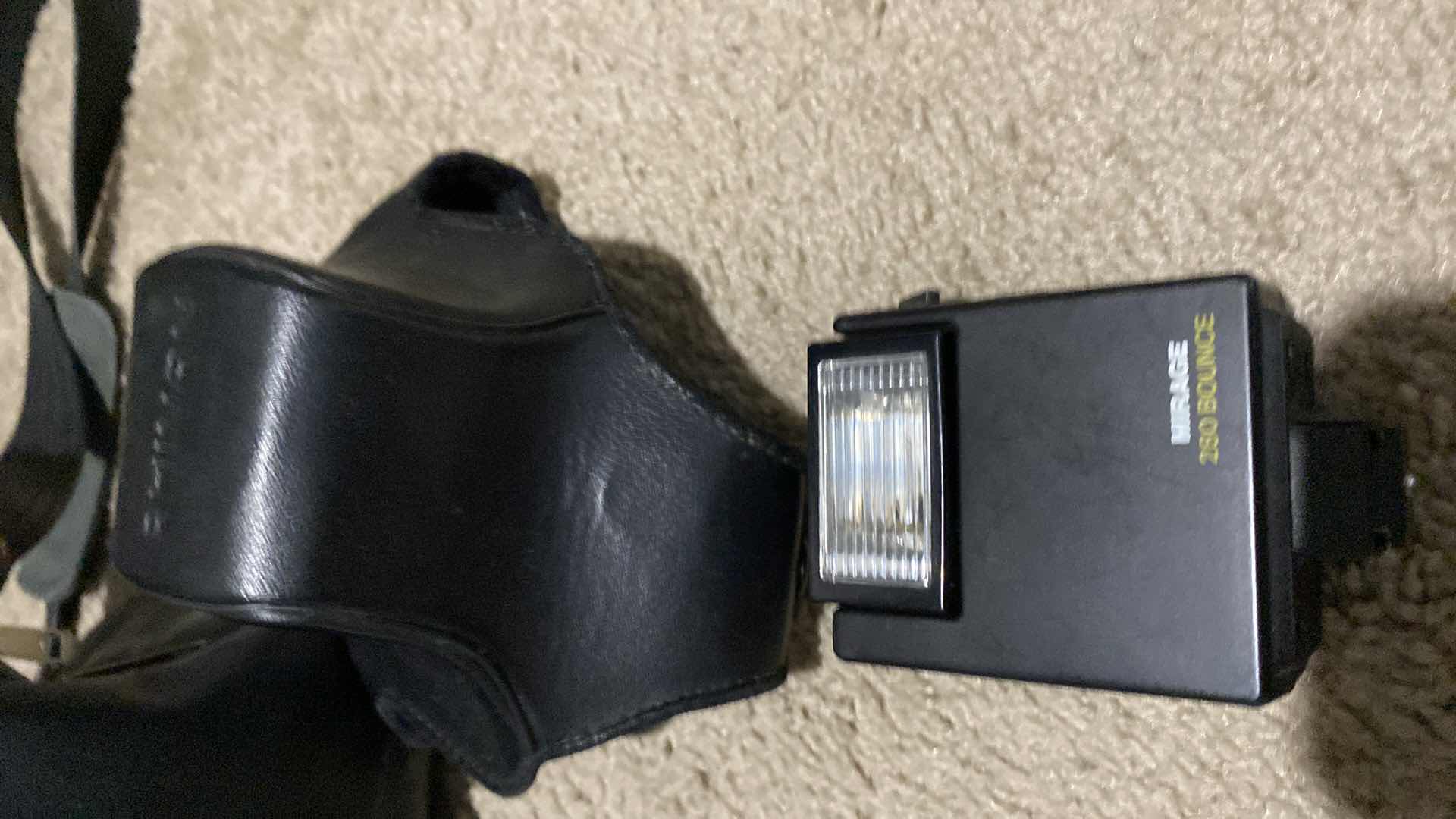 Photo 1 of VINTAGE CHINON 35mm CAMERA WITH ADDITIONAL LENS ACCESSORIES AND BAG