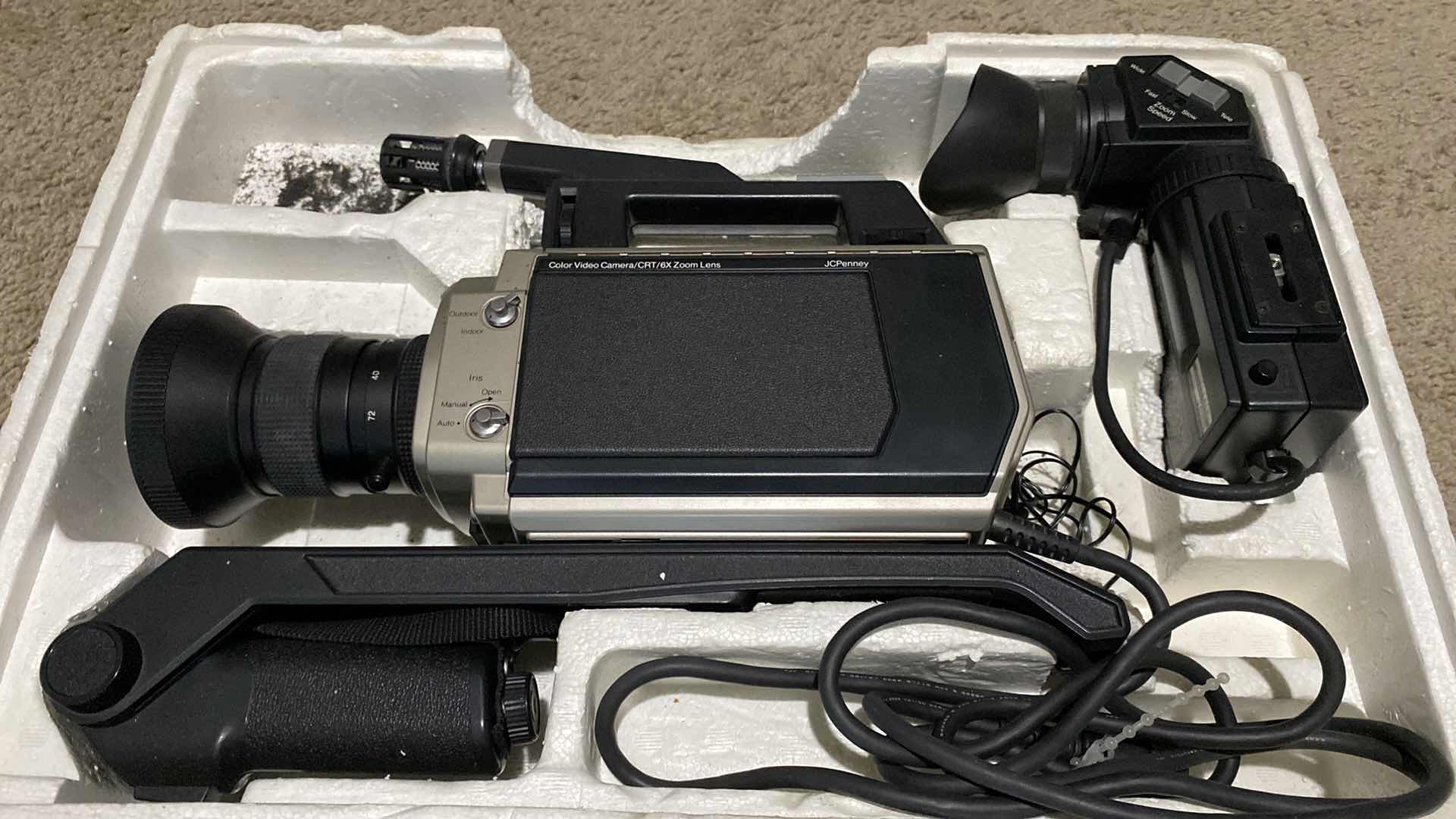 Photo 1 of JC PENNEY COLOR VIDEO CAMERA 6X ZOOM LENS