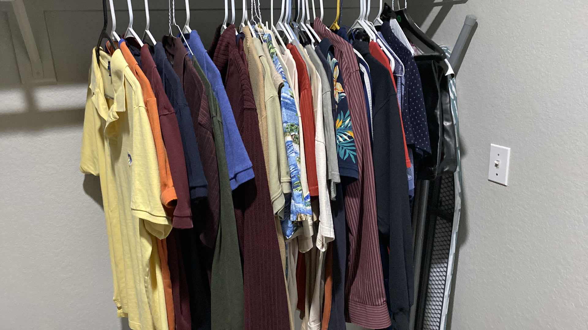 Photo 2 of MEN’S SIZE LARGE SHIRTS AND IRONING BOARD