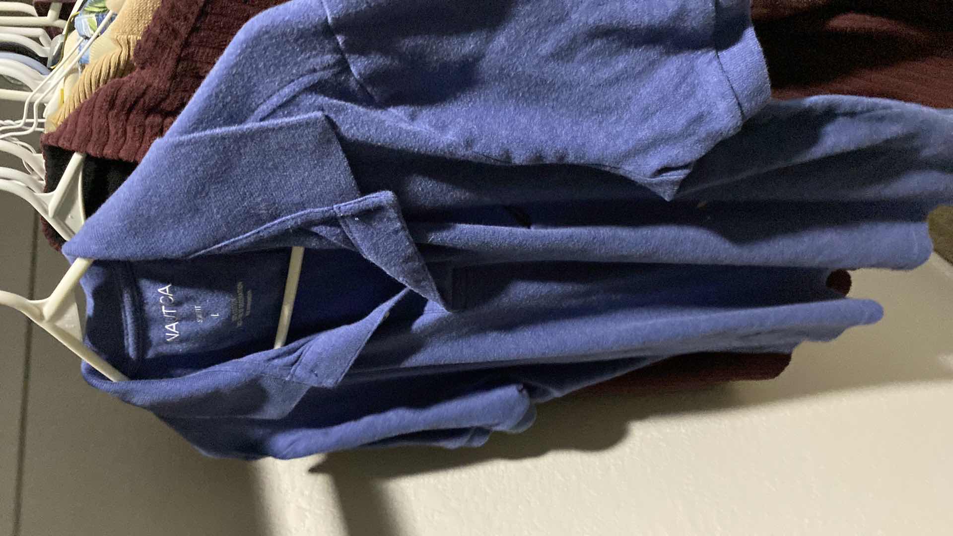 Photo 3 of MEN’S SIZE LARGE SHIRTS AND IRONING BOARD