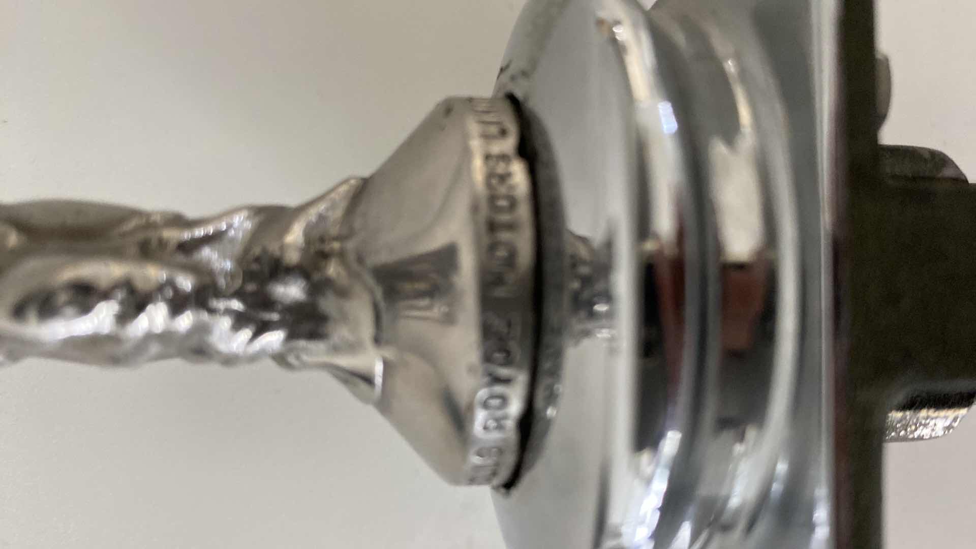Photo 1 of ROLLS ROYCE SPIRIT OF ECSTASY HOOD ORNAMENT AUTHENTIC