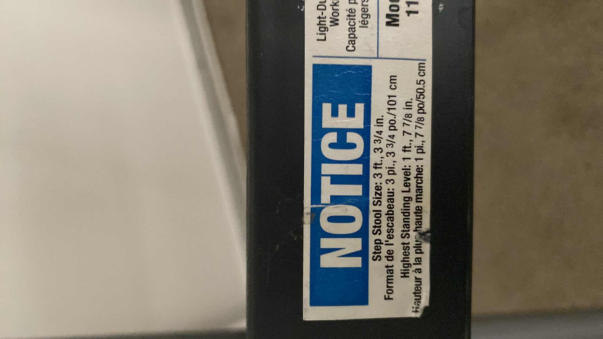 Photo 1 of STEP STOOL