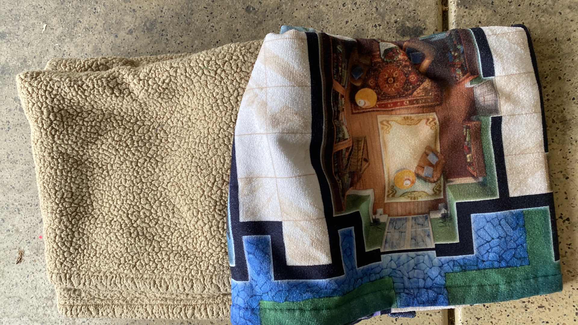 Photo 1 of ASSORTMENT HOME GOODS-THROWS, RUGS, BACKPACK