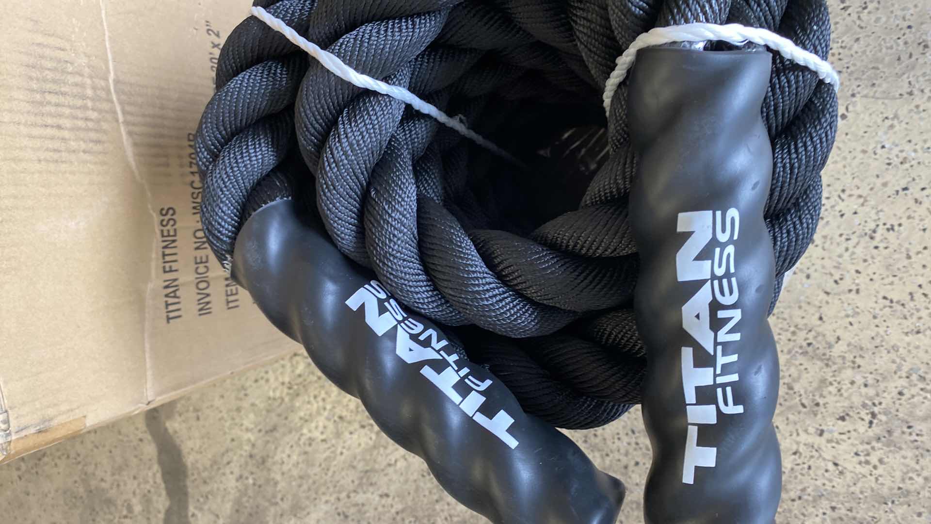 Photo 1 of NEW IN BOX TITAN FITNESS  EXERCISE ROPE 30‘ x 2“