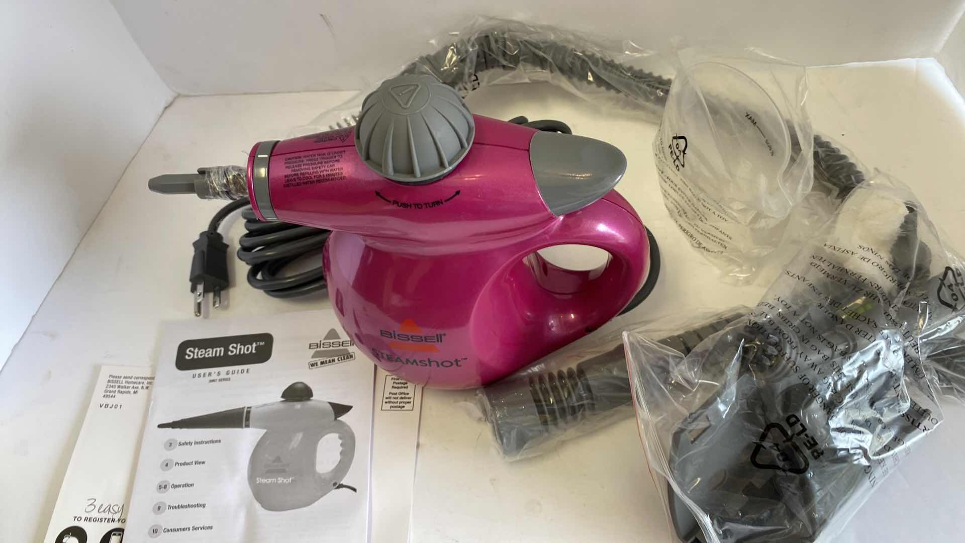 Photo 1 of BISSELL STEAMSHOT WITH ACCESSORIES