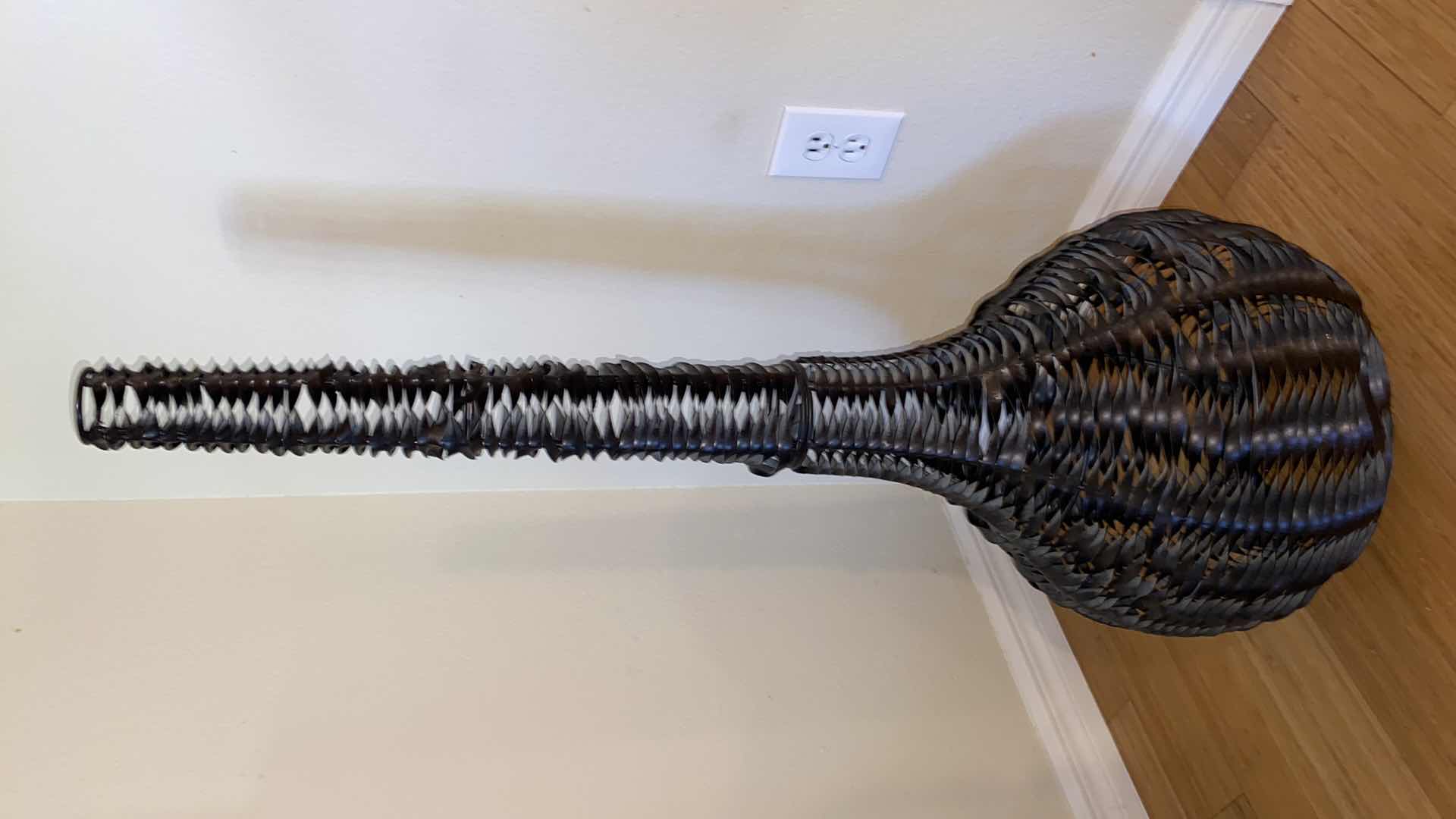 Photo 3 of METAL WOVEN FLOOR VASE 14” x 40”