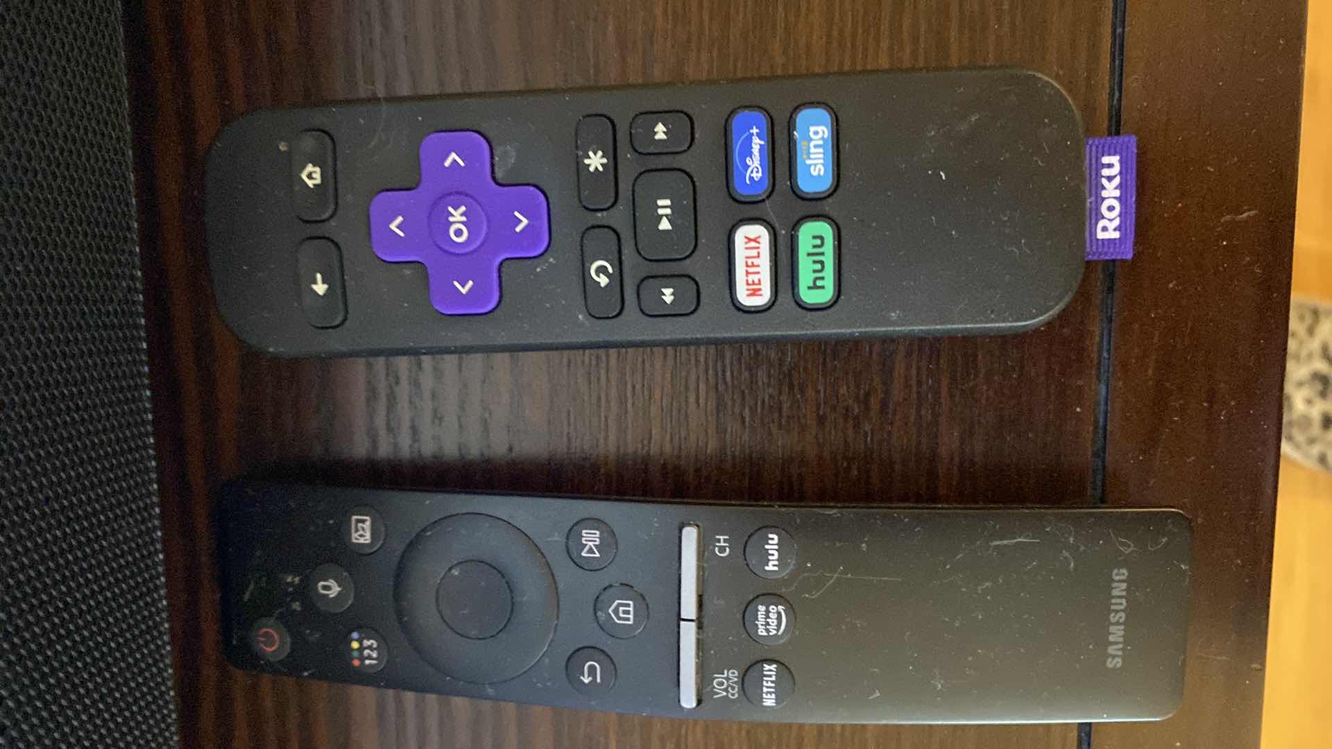 Photo 1 of SAMSUNG 65” TV WITH ROKU AND REMOTES