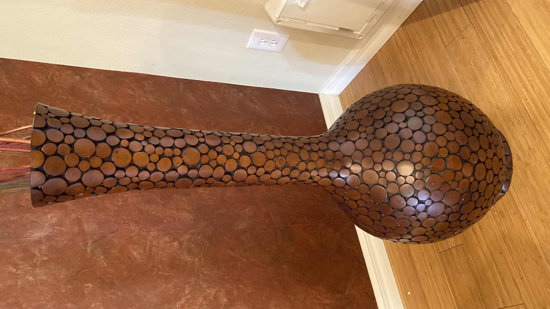 Photo 1 of WOOD VASE 13“ x 40“ WITH STICKS