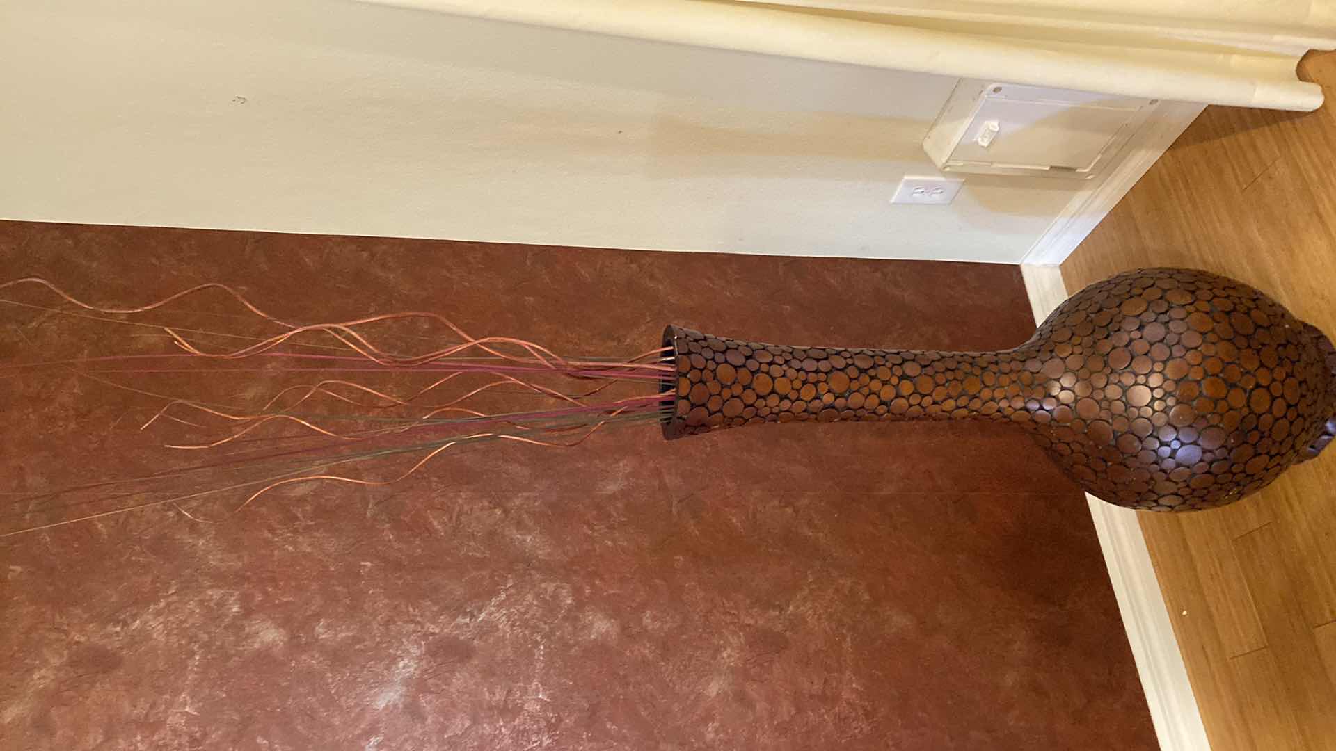 Photo 1 of WOOD VASE 13“ x 40“ WITH STICKS