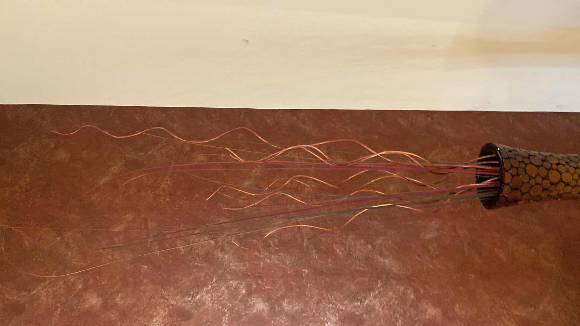 Photo 1 of WOOD VASE 13“ x 40“ WITH STICKS