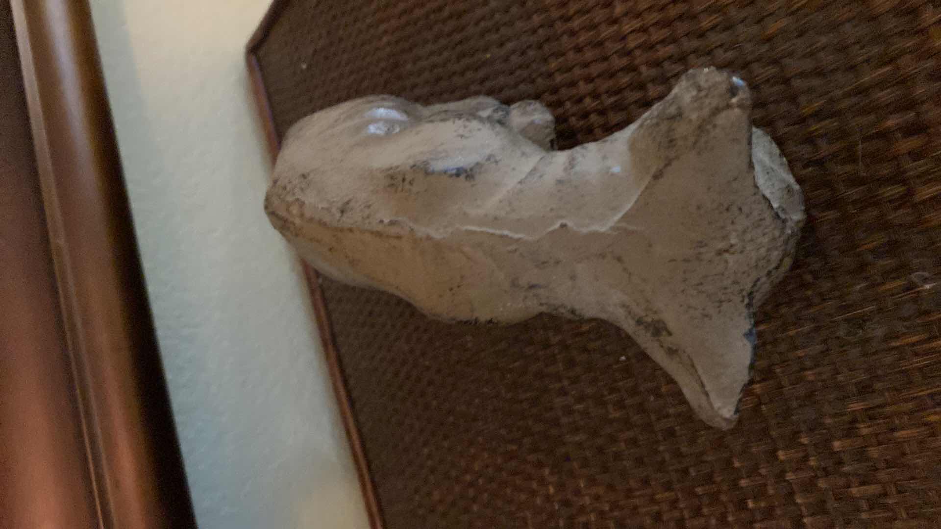 Photo 4 of STORAGE BOX 11 1/2” x 8 1/2” H 6” AND METAL CAT 8” x 4”