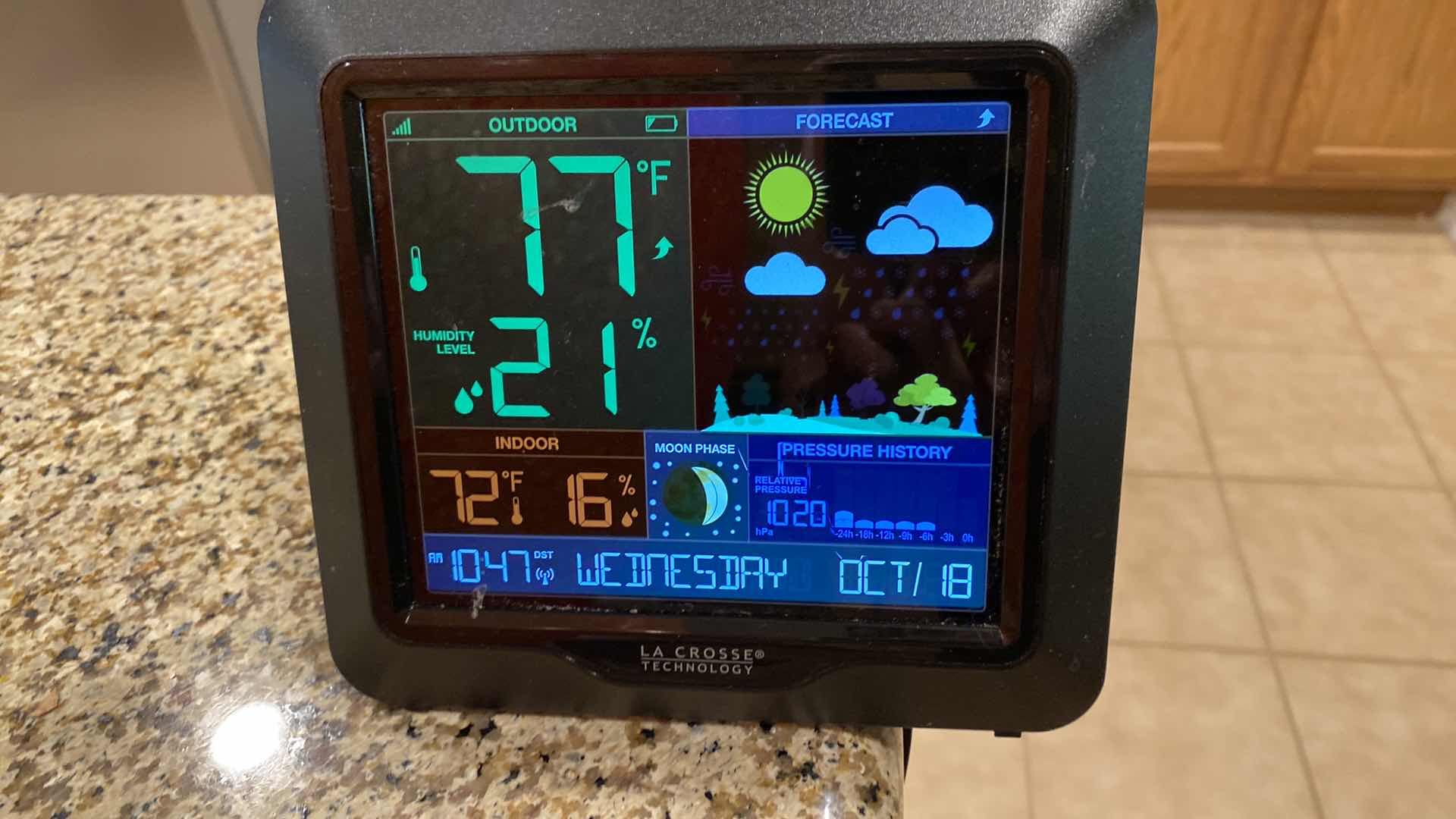 Photo 1 of HOME DECOR ASSORTMENT WEATHER CLOCK AND MORE