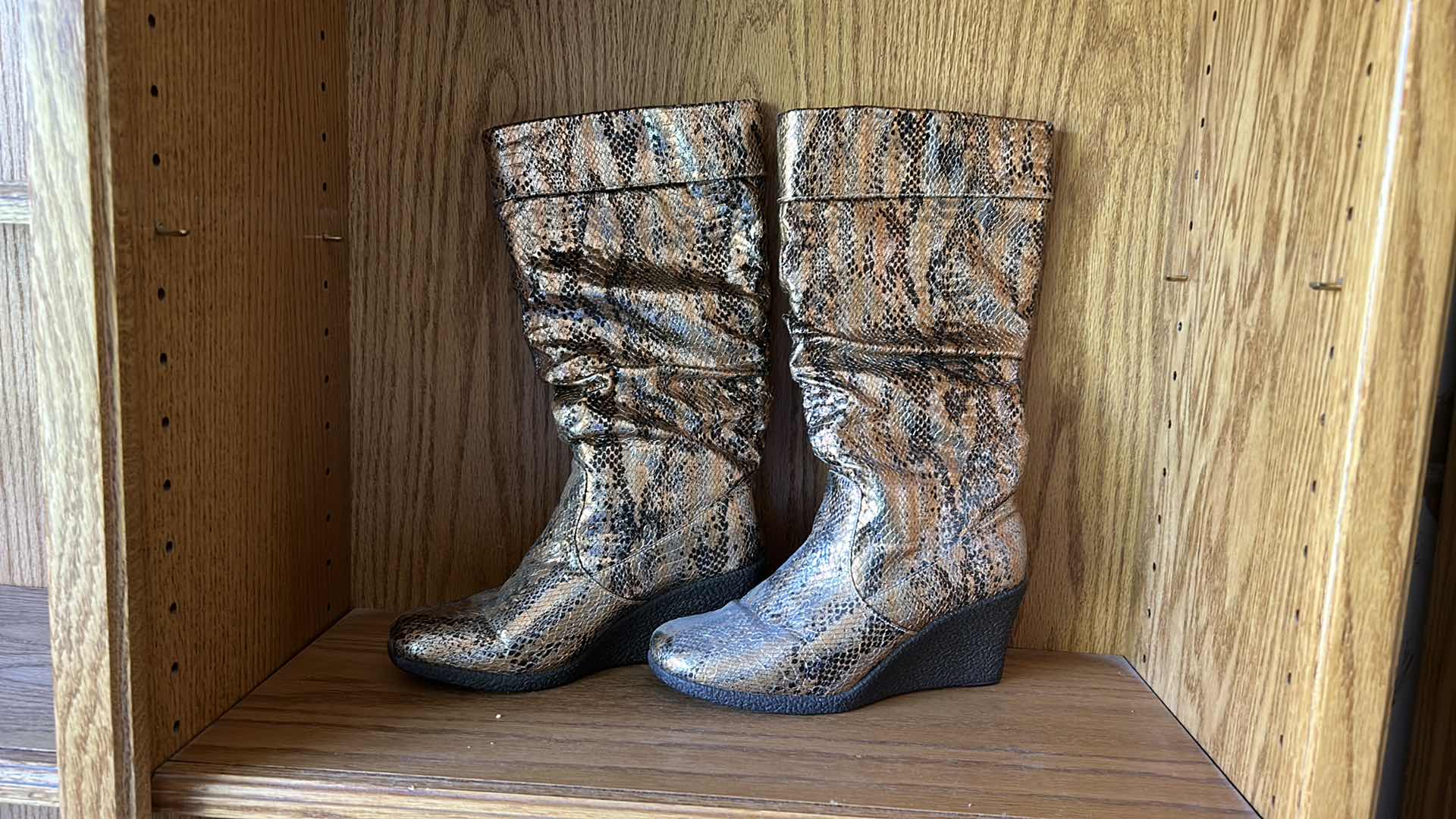 Photo 1 of FIVE PAIRS OF WOMENS BOOTS  7