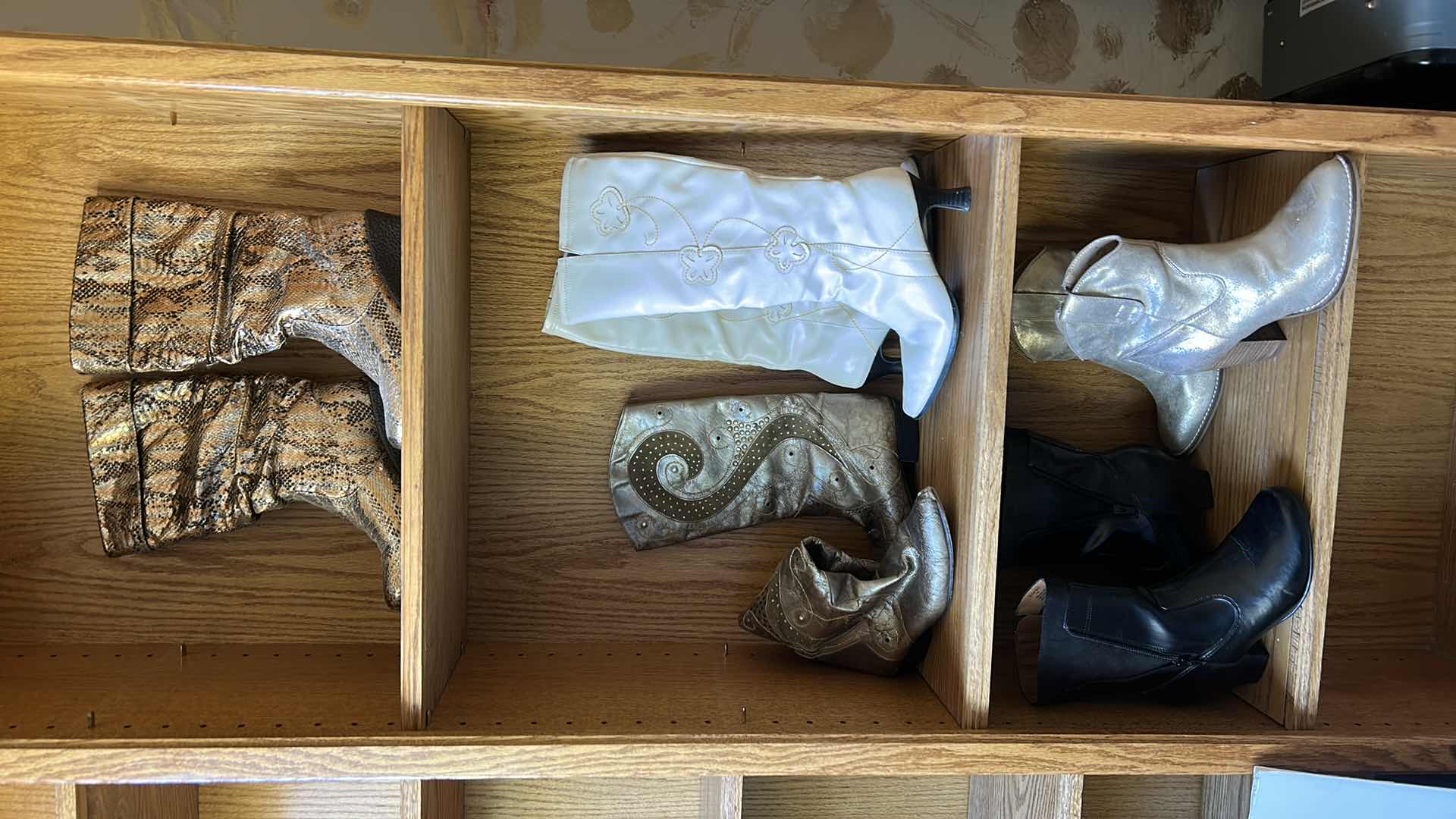 Photo 1 of FIVE PAIRS OF WOMENS BOOTS  7