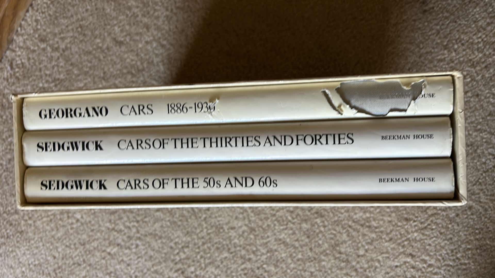 Photo 1 of CARS IF THE CENTURY 3 BOOK COLLECTION