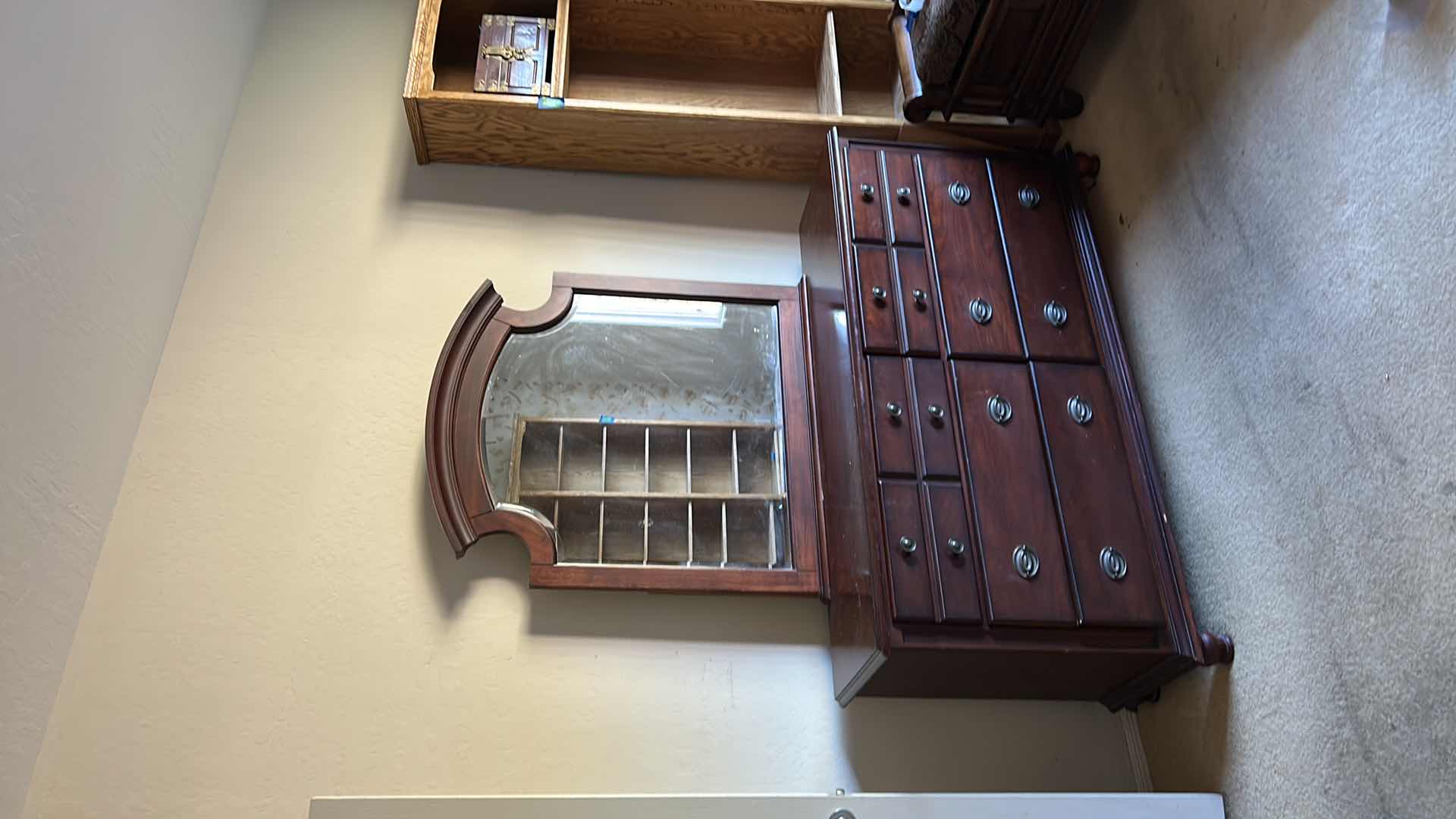 Photo 1 of DRESSER WITH MIRROR 16“ x 18“ x 33“ MIRROR IS 41 X 44