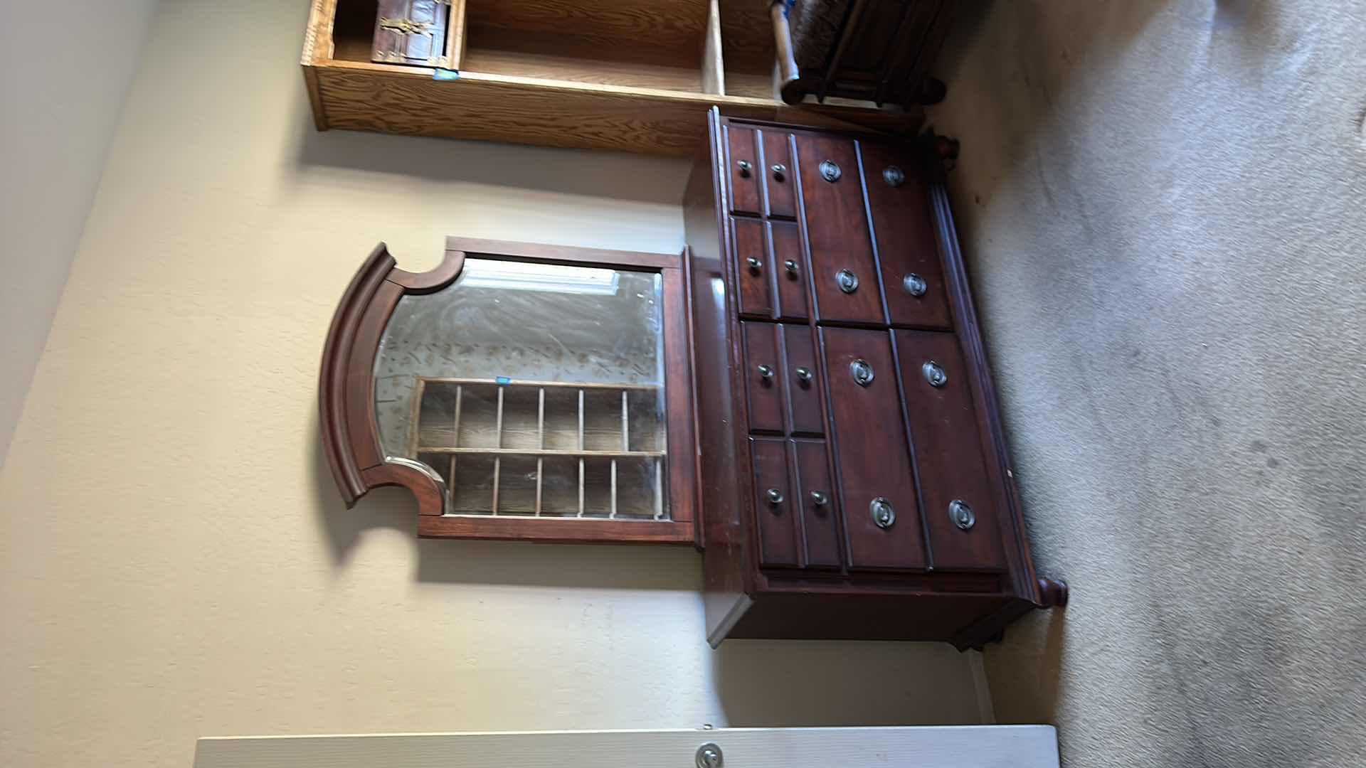 Photo 1 of DRESSER WITH MIRROR 16“ x 18“ x 33“ MIRROR IS 41 X 44